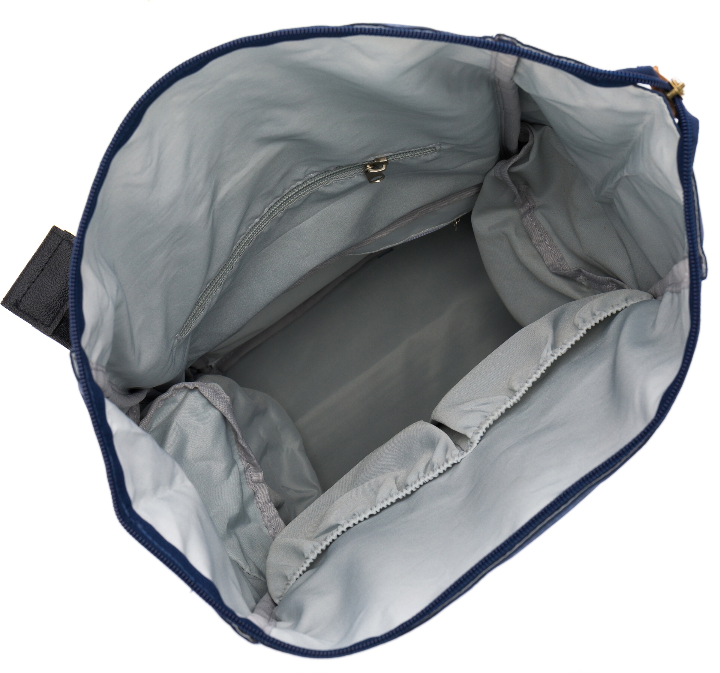 Fillikid Wickelrucksack »Berlin, navy melange«, Reflektoren, inkl. Wickelauflage