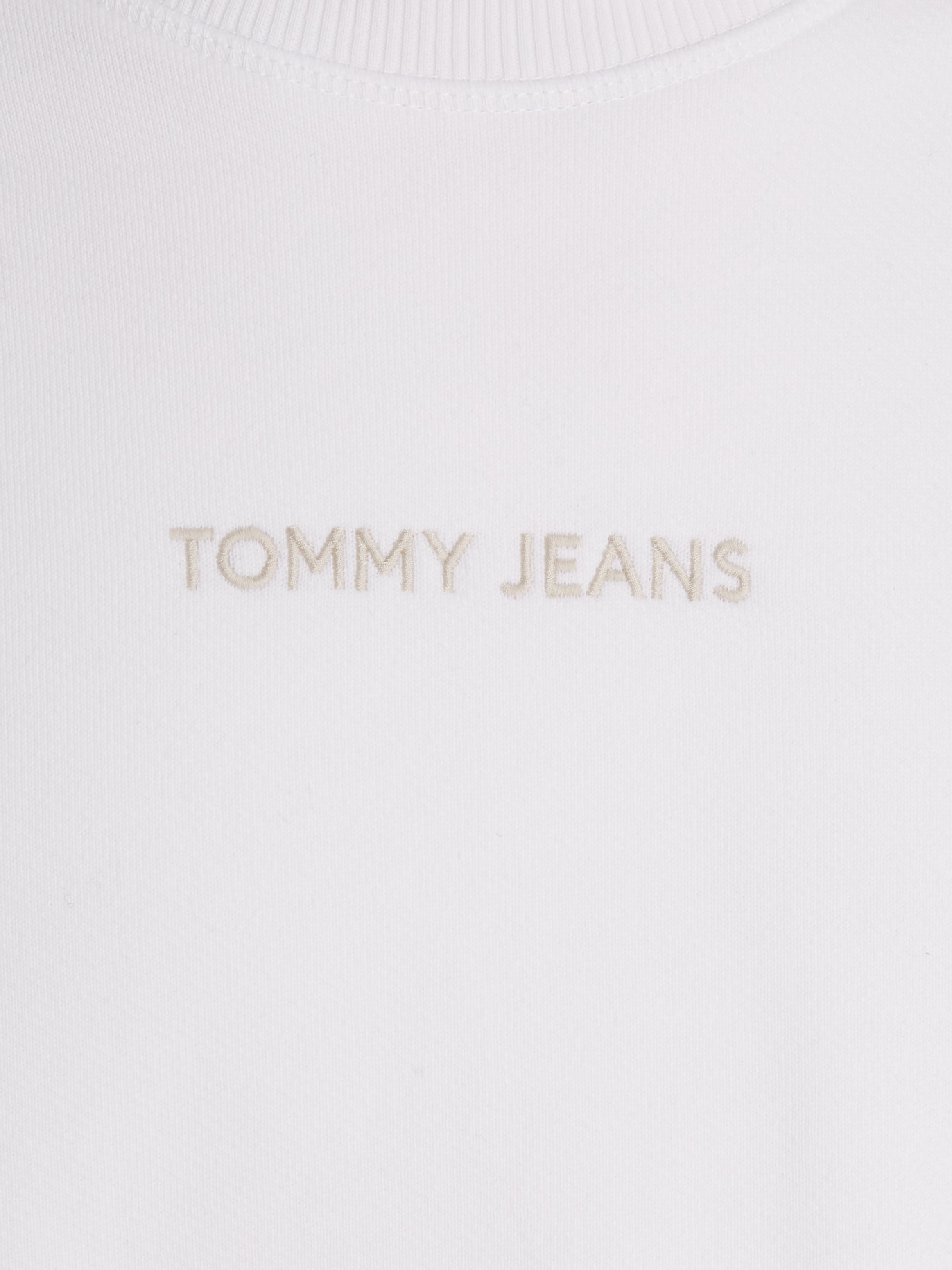 Tommy Jeans Sweater »TJM BOXY NEW CLASSICS CREW EXT«, mit Print auf der Brust