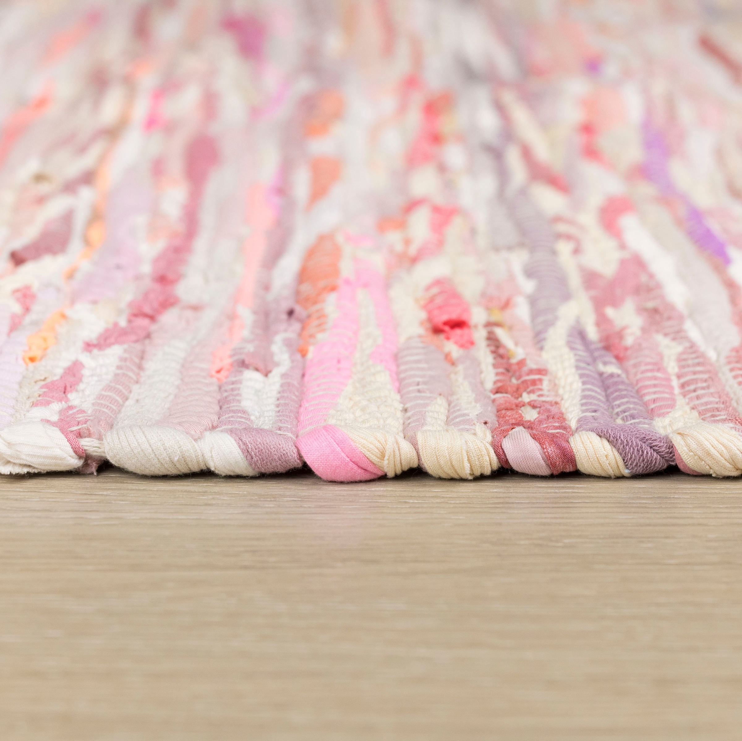 Myflair Möbel & Accessoires Teppich »Ameer« rechteckig 10 mm Höhe Handweb Teppich, 90% Baumwolle, handgewebt, Scandi