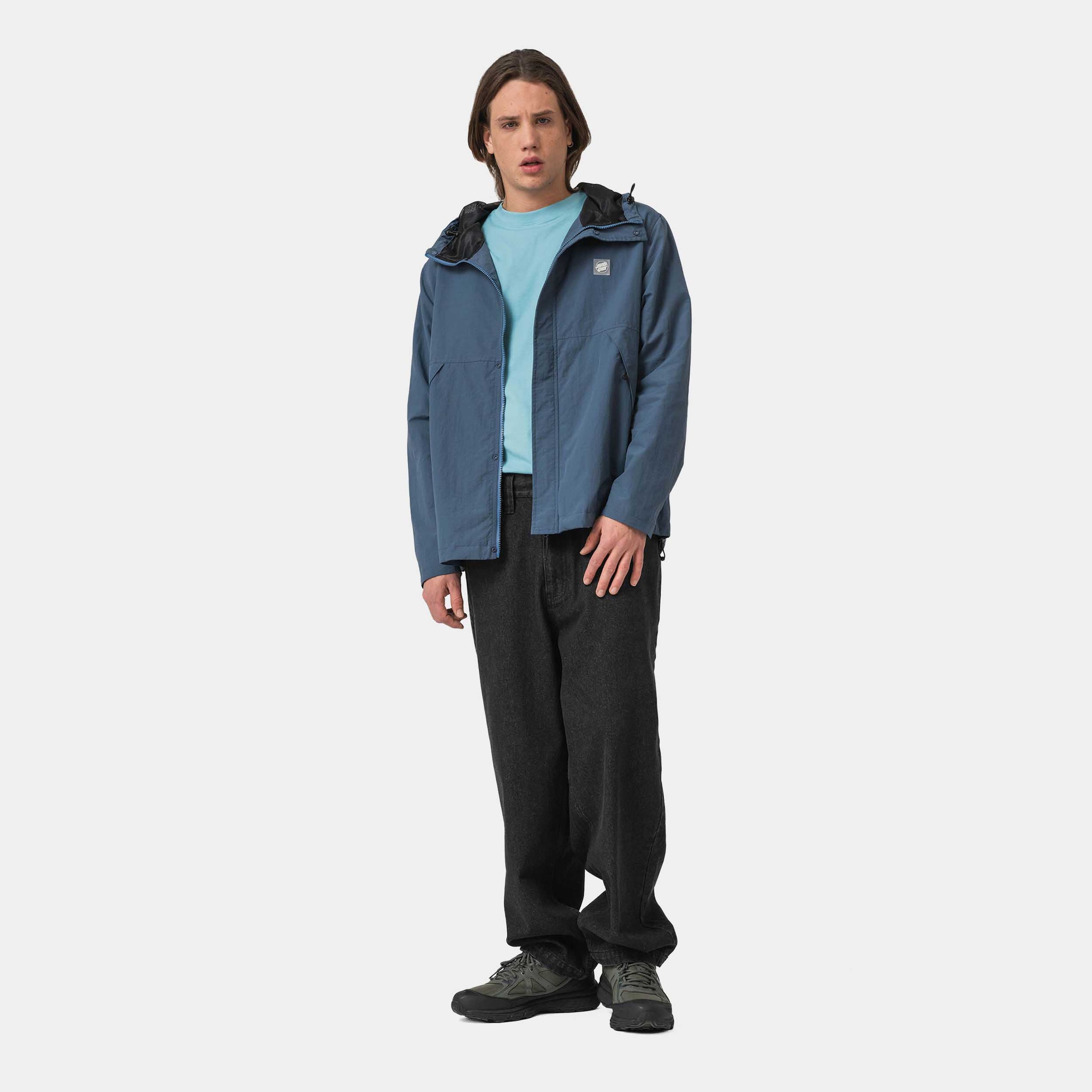 Santa Cruz Kurzjacke »CAMPER JACKET«, (1 St.), mit Kapuze
