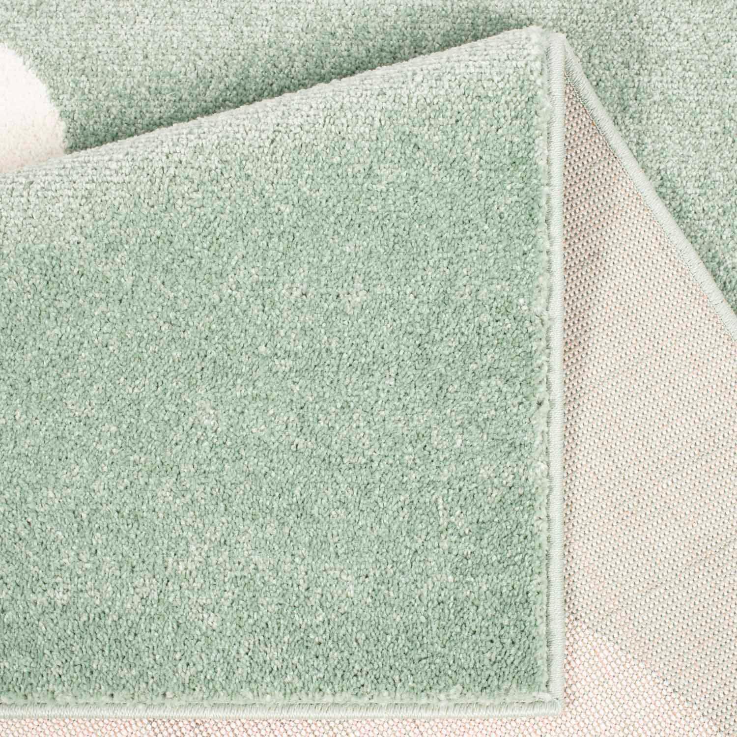 Carpet City Kinderteppich »Bubble Kids 1324« rechteckig 11 mm Höhe Spielteppich, Wolke, Weicher Flor, Pflegeleicht, Kinderzimmer