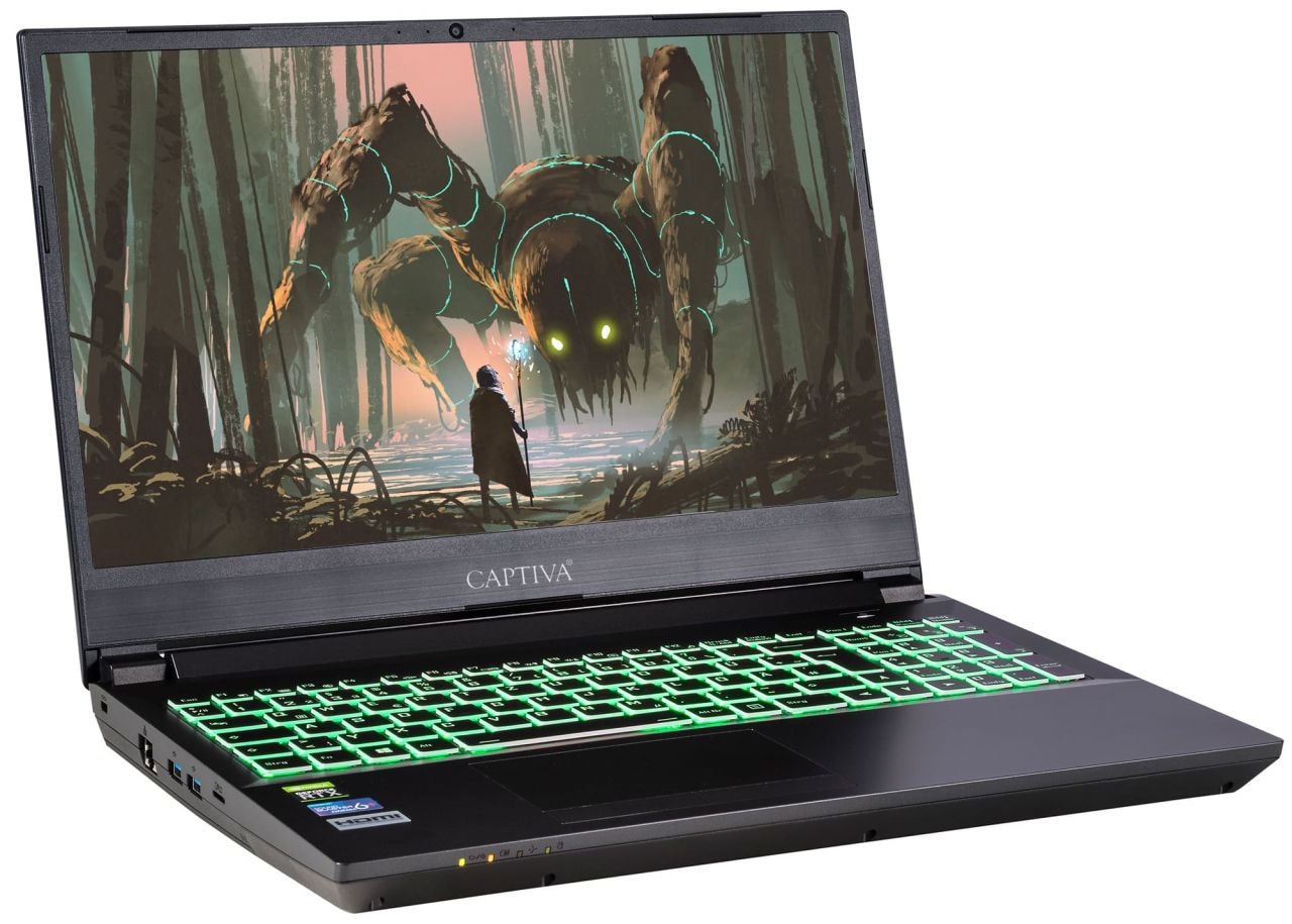 CAPTIVA Gaming-Notebook »Highend Gaming I66-983«, 39,6 cm, / 15,6 Zoll, AMD, Ryzen 5, GeForce RTX 3070, 500 GB SSD