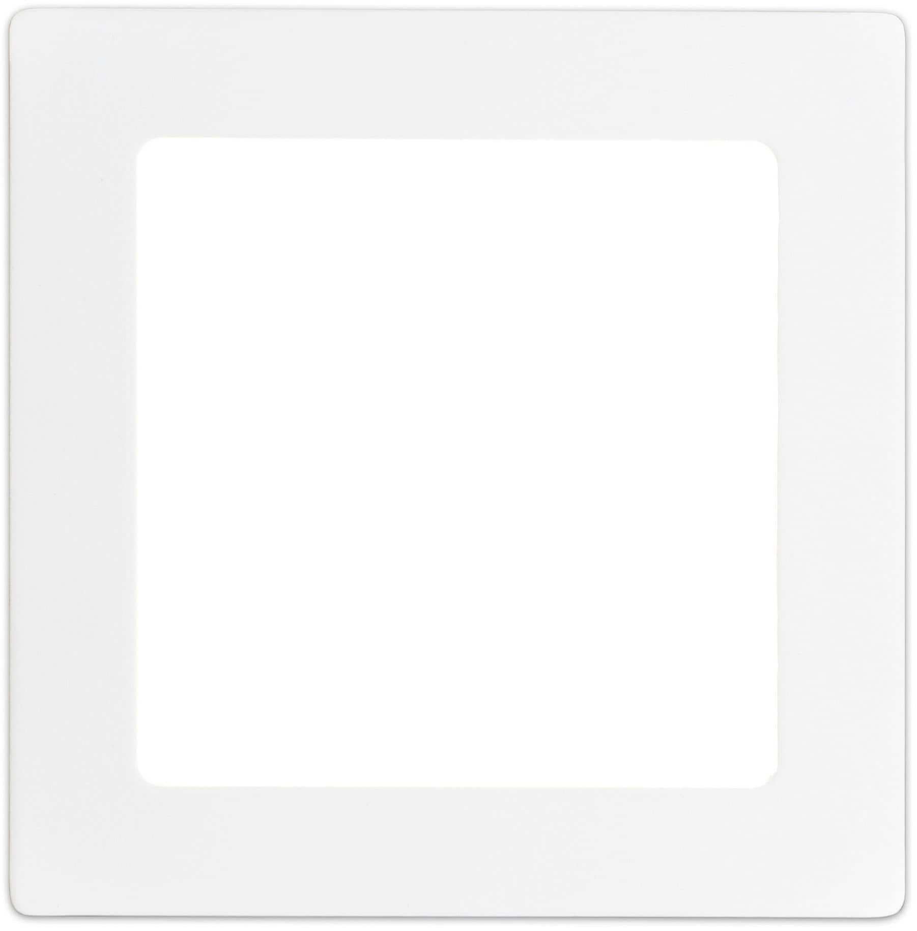 näve LED Panel »Dimplex« LED-Modul 1 Stk. Warmweiß Aufbaupanel eckig weiß, dimmbar, Phasenan- und abschnitt, 17,2x17,2cm