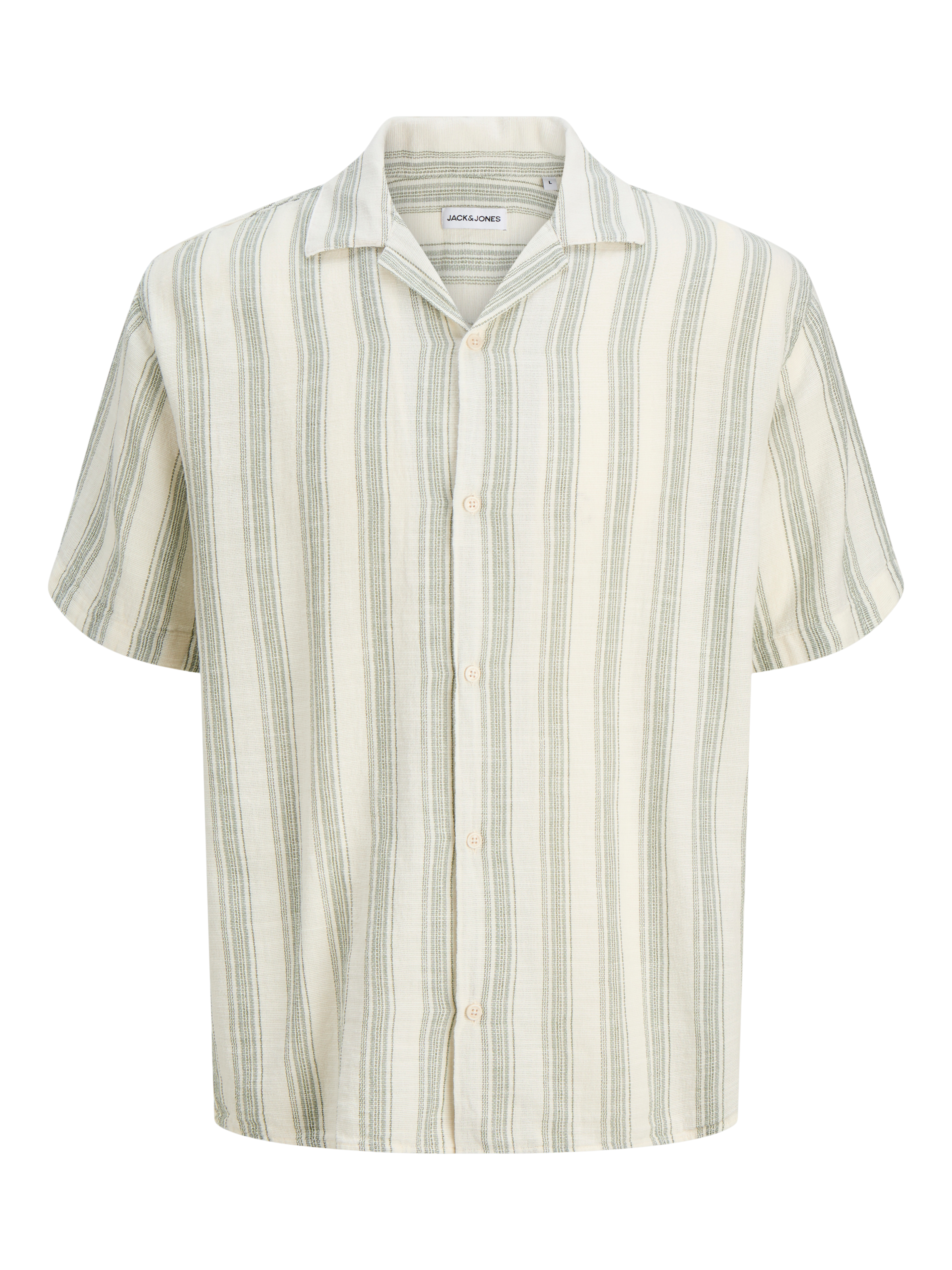 Jack & Jones Kurzarmhemd »JJELIAM RESORT SHIRT SS SN« Baumwolle, loose fit