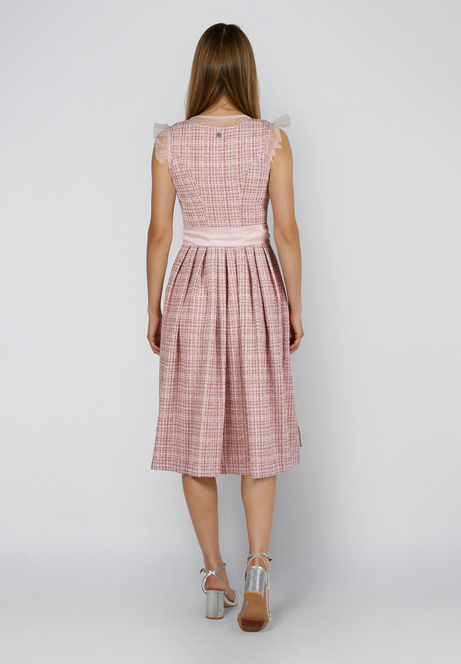 Spieth & Wensky Dirndl »Harvey« mit Reißverschluss und Blümchen-Anhänger