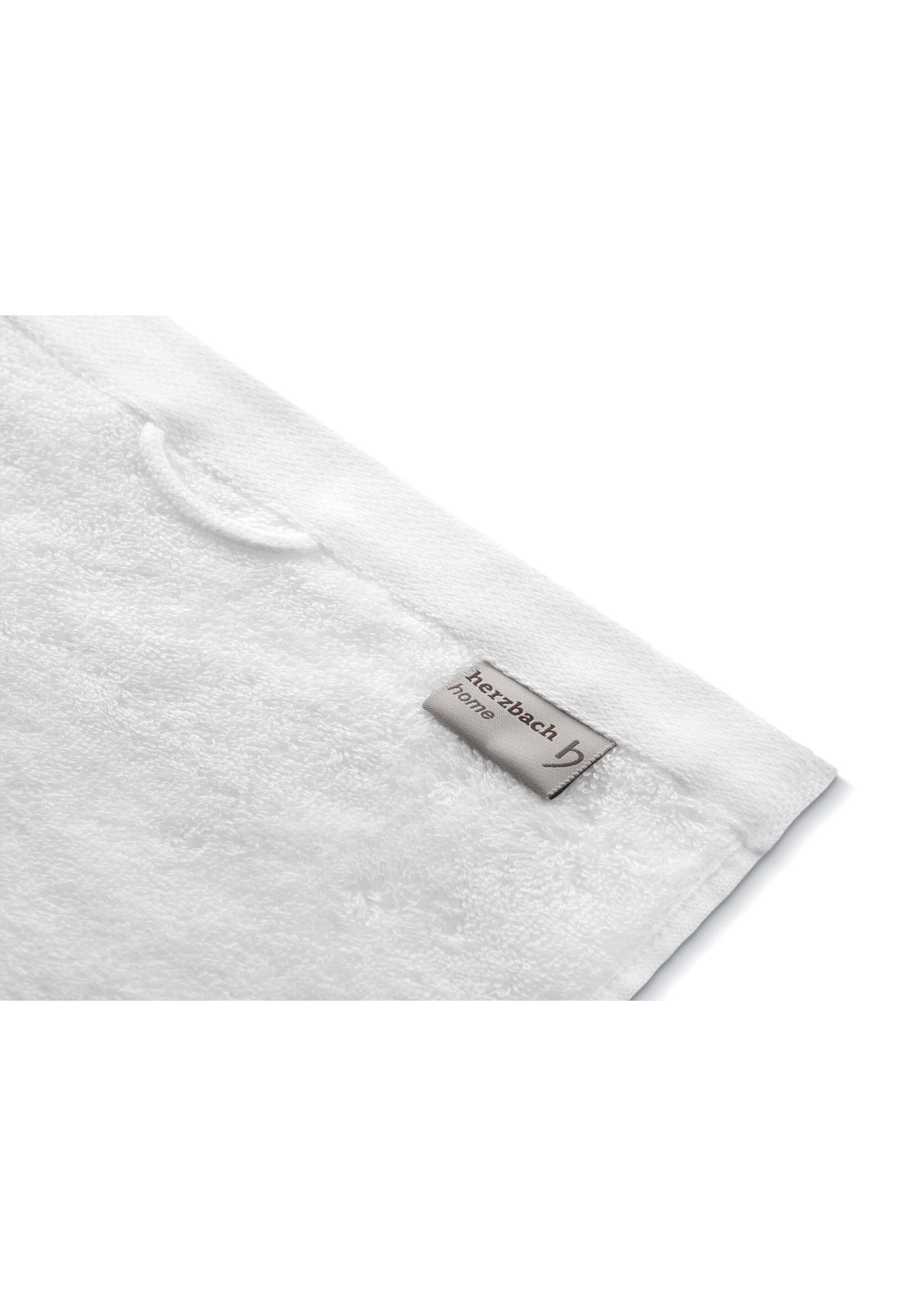 herzbach home Seiftuch »Pura« 550g/m², Premium-Qualität, 100% Baumwolle, einfarbig
