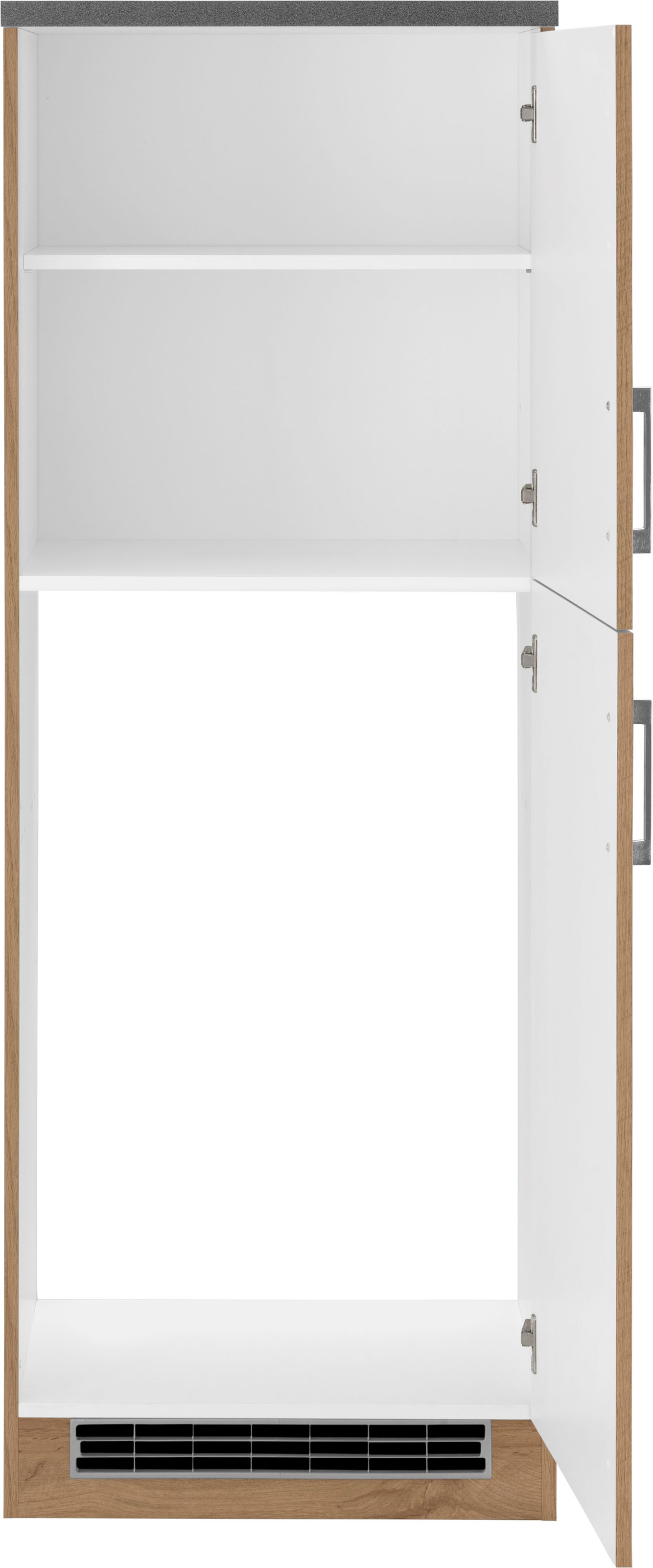 KOCHSTATION Kühlumbauschrank »KS-Colmar«, 60 cm breit, 165 cm hoch, geeignet für Einbaukühlschrank 88 cm Nische
