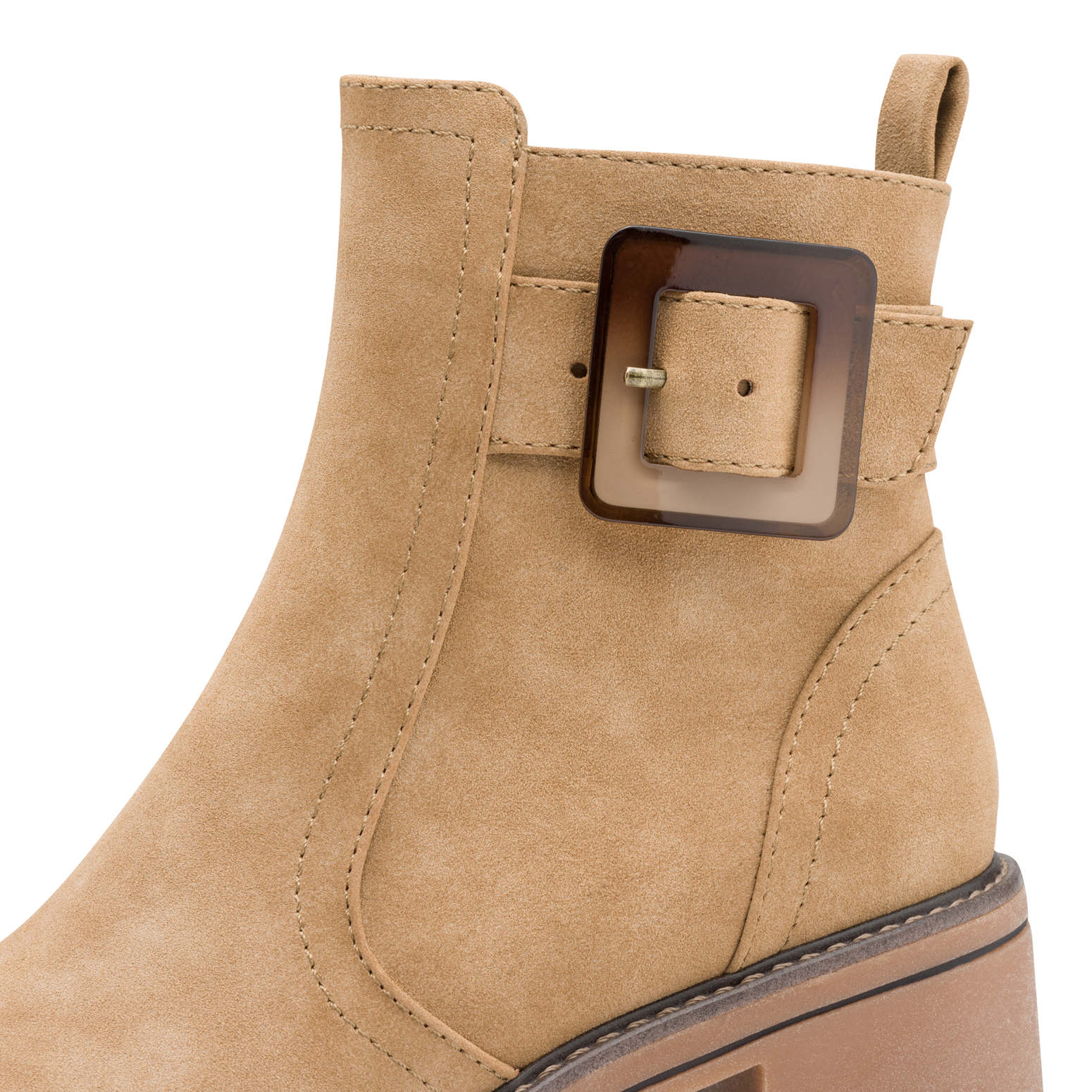 MARCO TOZZI Stiefelette  Blockabstz, Herbstboots in veganer Verarbeitung