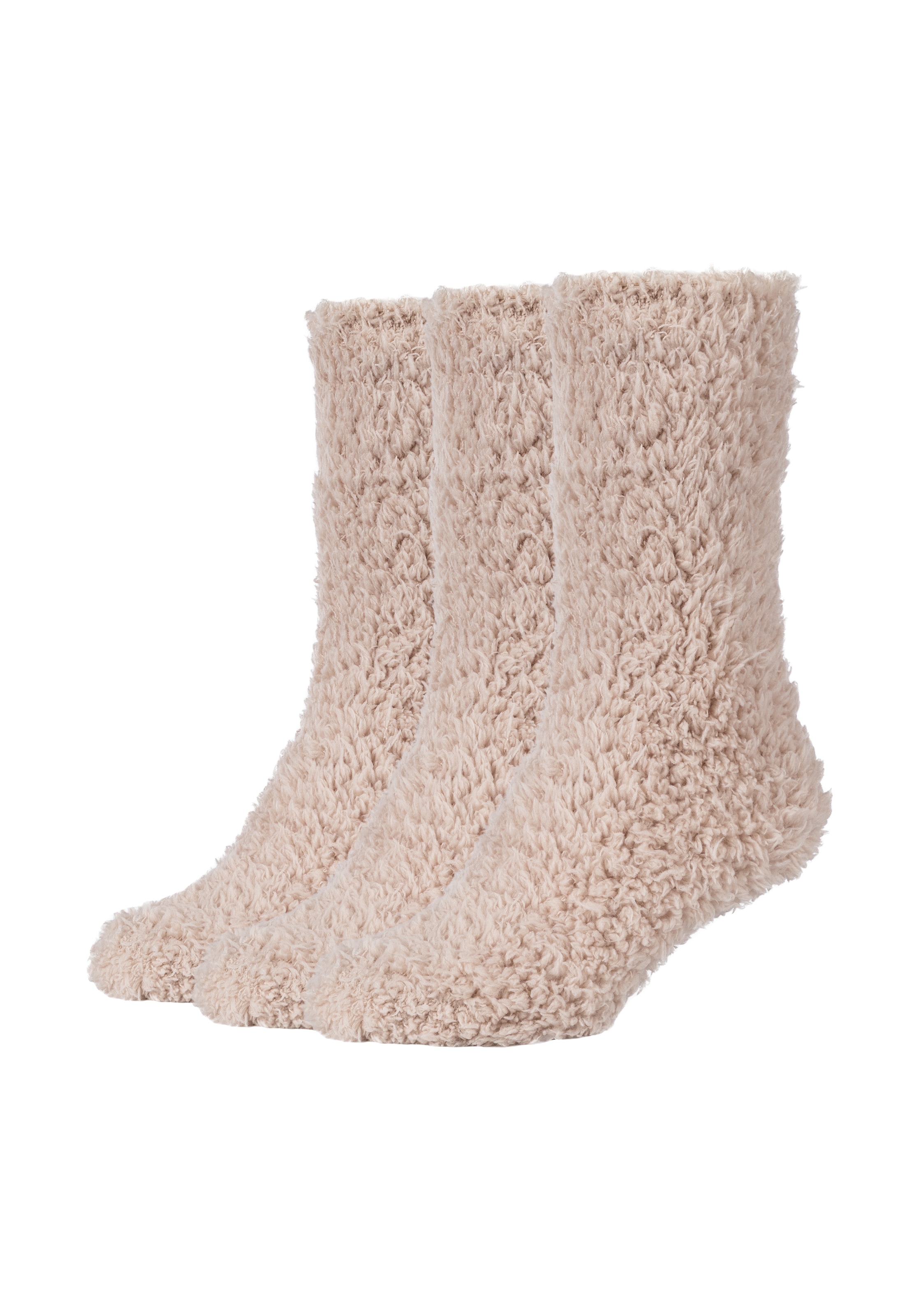 Camano Socken »warm & cozy« 3 Paar tlg. mit elastischem Bund