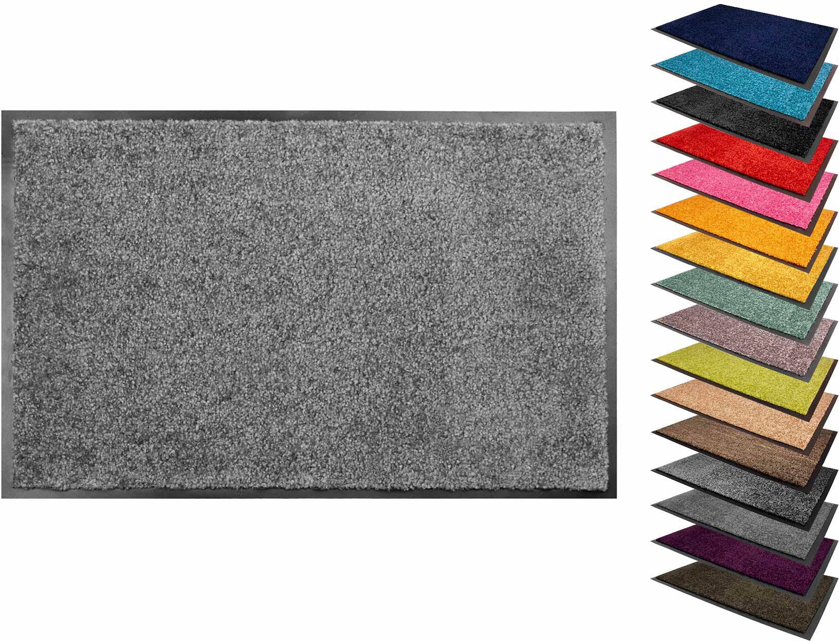 Primaflor-Ideen in Textil Fußmatte waschbar rechteckig, »Schmutzfangmatte PRO«, Schmutzfangmatte, bei OTTO kaufen UV-beständig, Uni-Farben, CLEAN