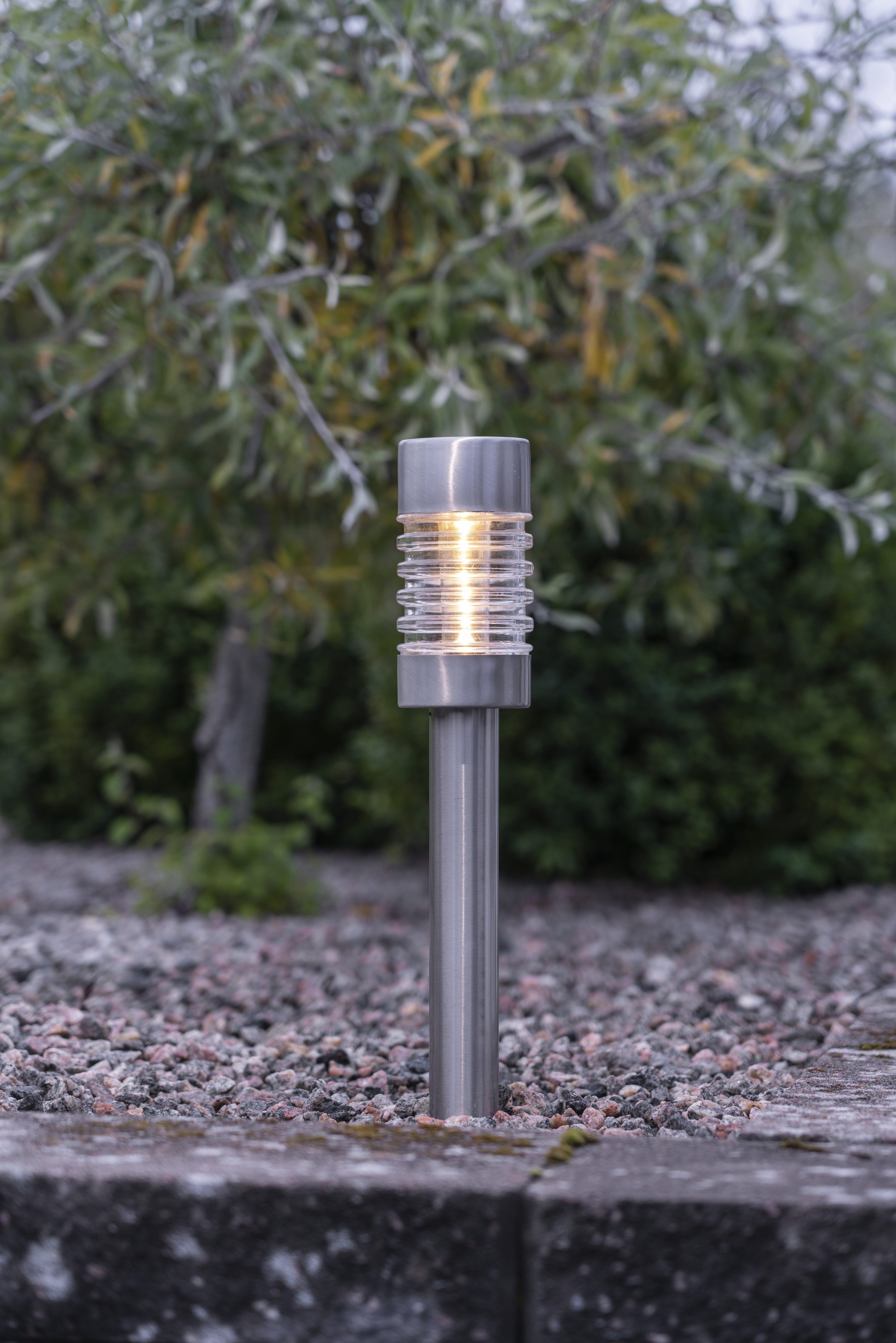 Parforce Traditional Hunting LED Solarleuchte »Solar-Wegleuchte Terni« LED-Board 1 Stk. Warmweiß Stahl- und Glasausführung, Dämmerungssensor
