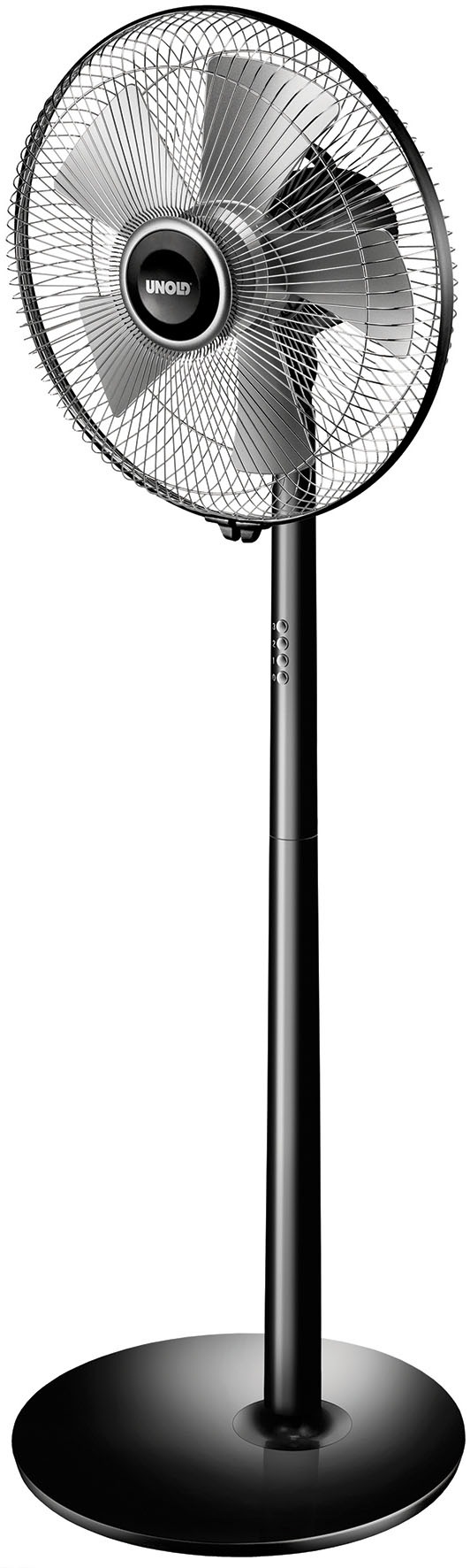 Standventilator Silverline Black 86825