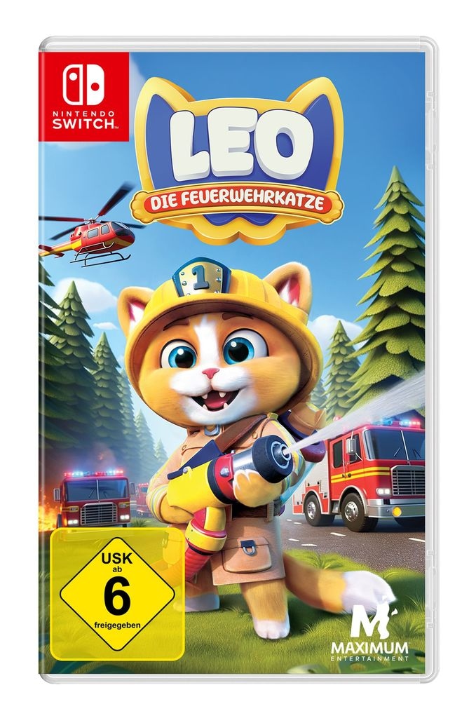 Astragon Spielesoftware »Leo die Feuerwehrkatze«, Nintendo Switch