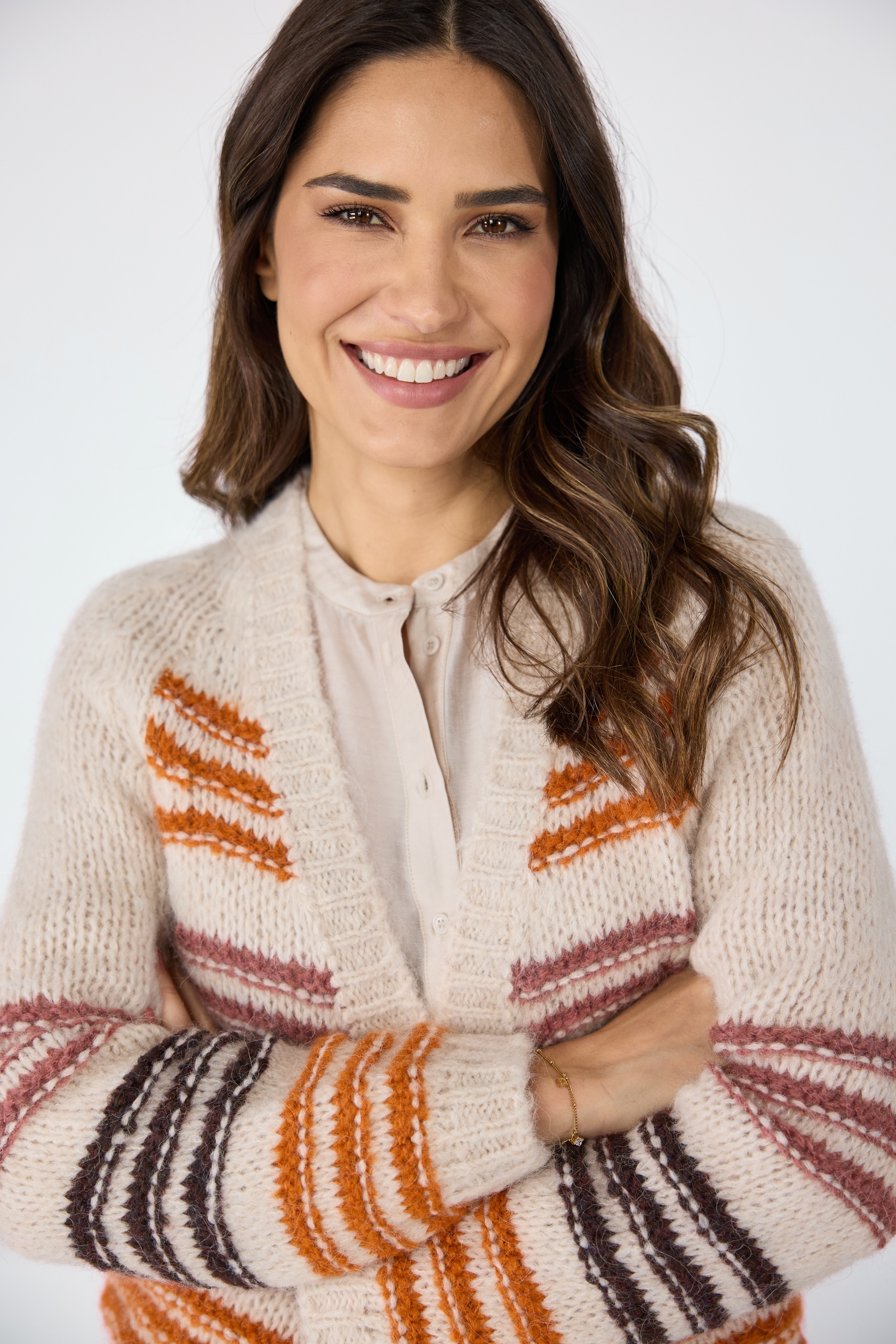 Lieblingsstück Strickjacke »LibertyL«, mit Wollanteil und Alpaka