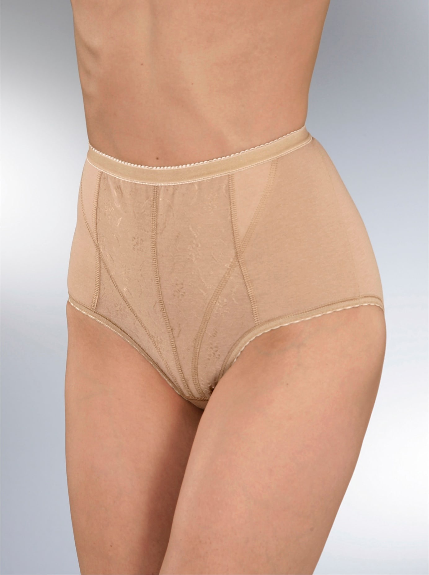 Wäschepur Damen Formslip 2 Stk. tlg. in braun, Größe 38