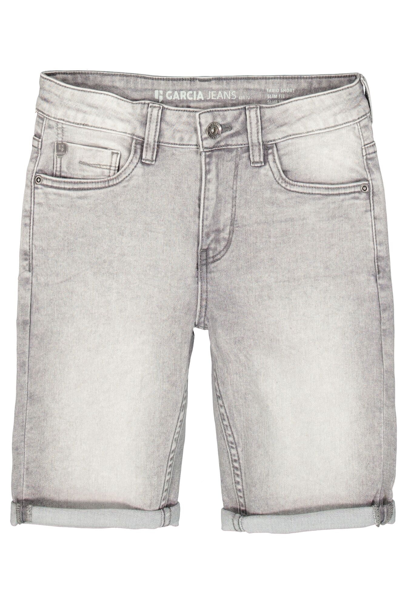 Garcia Jeansshorts »Tavio«, mit Used-Effekten