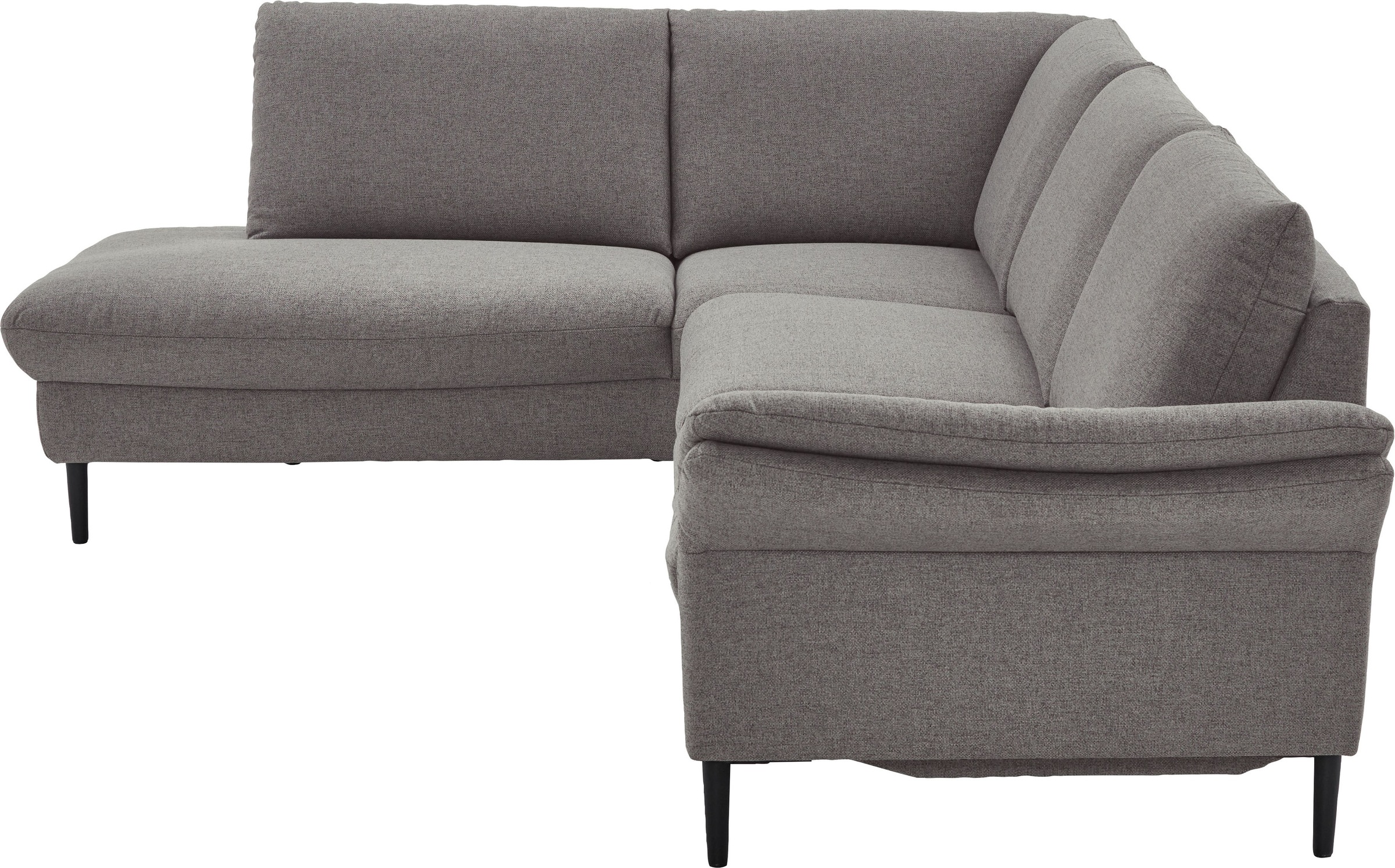 Home affaire Ecksofa »Sarsina: mit Tonnentaschen-Federkern, perfekt zum Entspannen L-Form« inklusive 2 motorischen Relaxfunktionen mit Herz-Waage-Beschlag