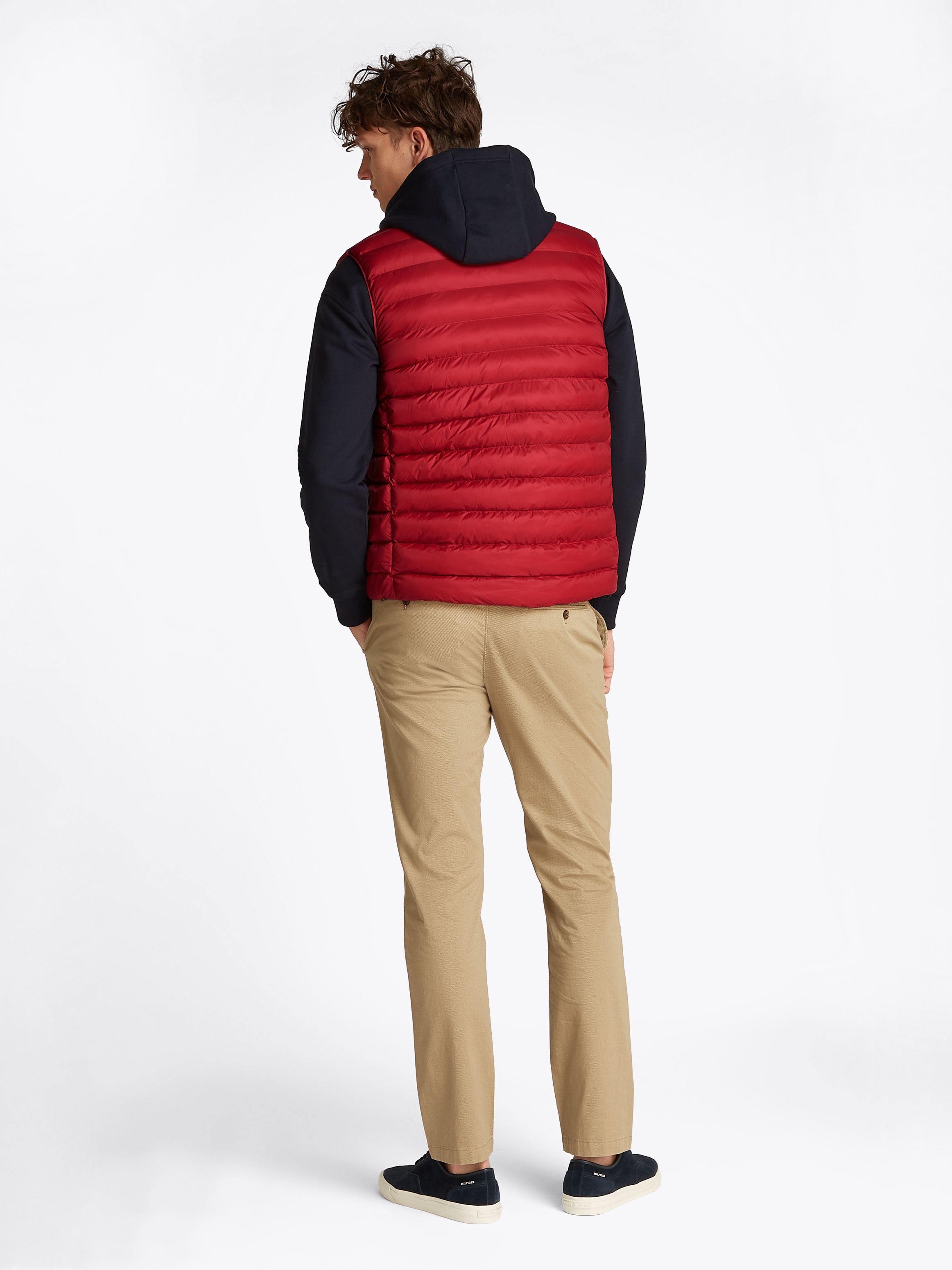 Tommy Hilfiger Steppweste »PACKABLE RECYCLED VEST«, mit Logostickerei