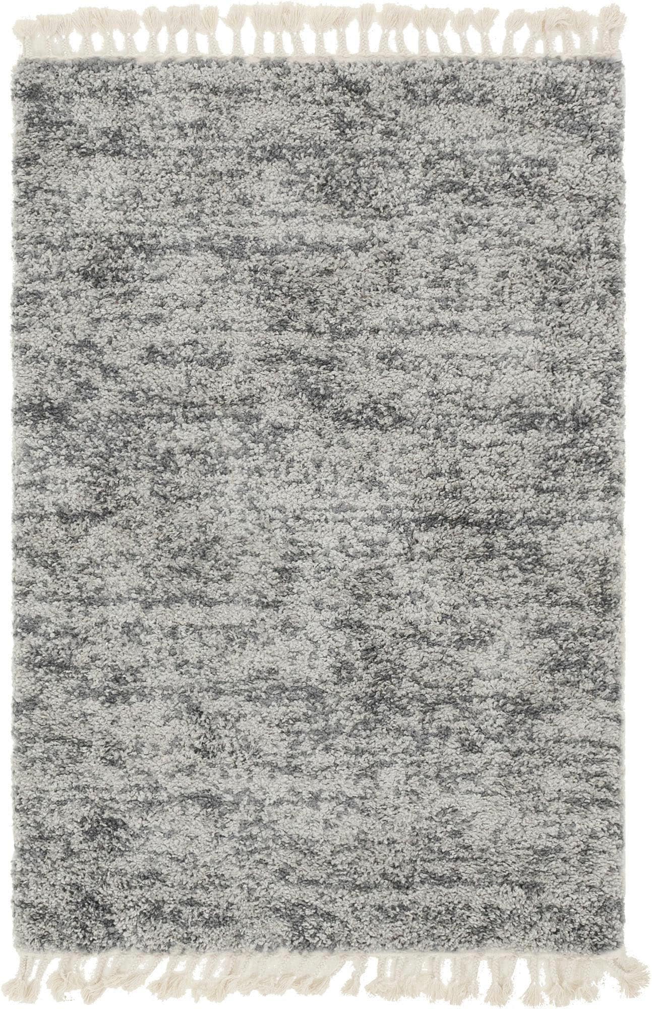 Myflair Möbel & Accessoires Hochflor-Teppich »Top Shag Lagerräumung«, rechteckig, 32 mm Höhe, gewebt, melierte Optik, weich & kuschelig, mit Fransen