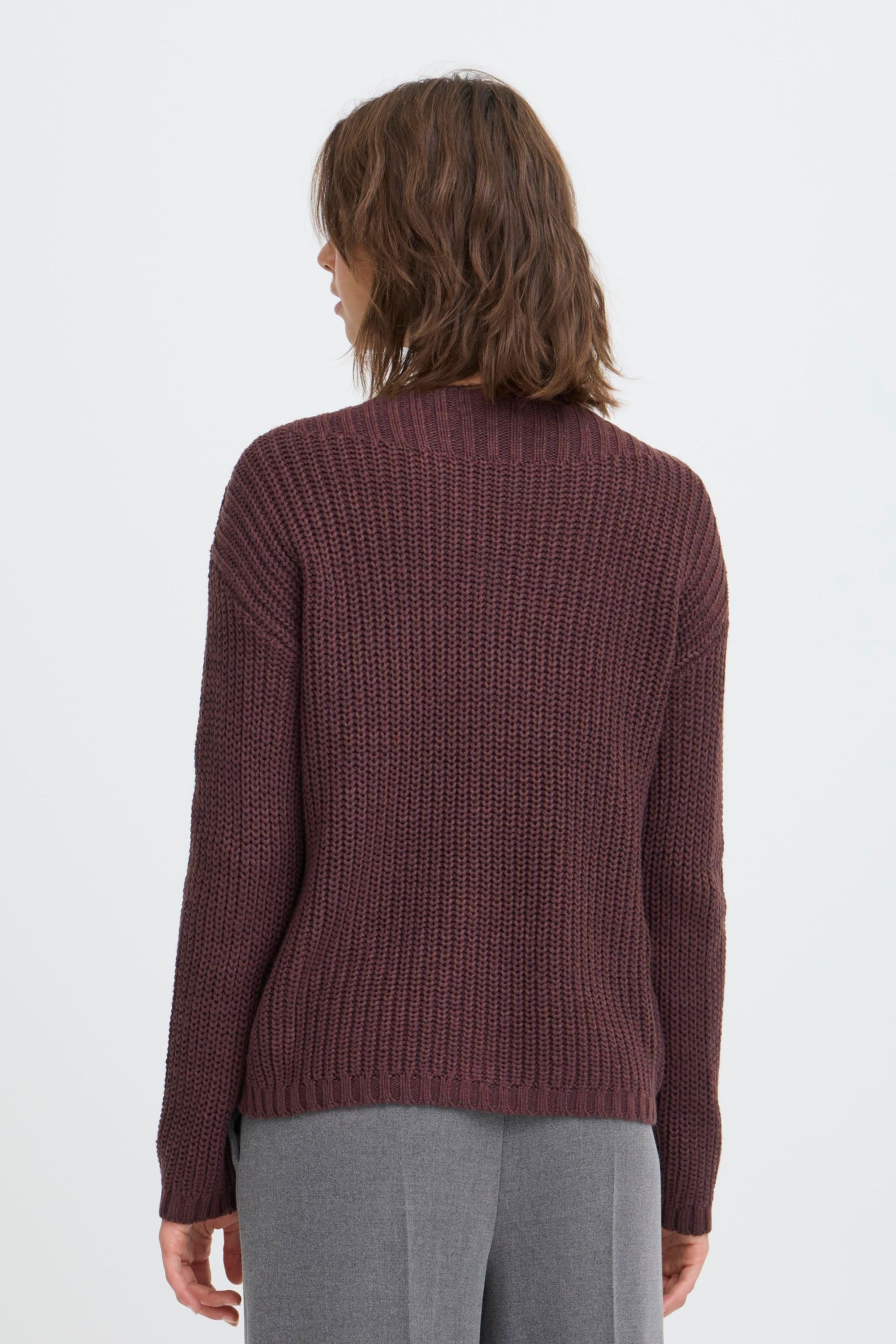 OXMO Strickfleece-Pullover »Strickpullover OXFKANNA«
