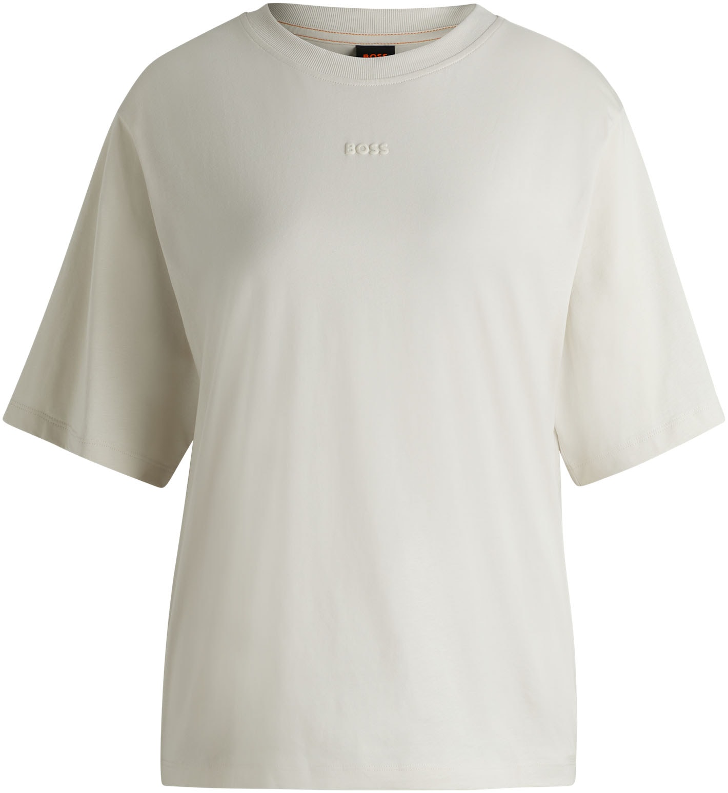 BOSS ORANGE T-Shirt »Enis Premium Damenmode«, mit weiten Ärmeln