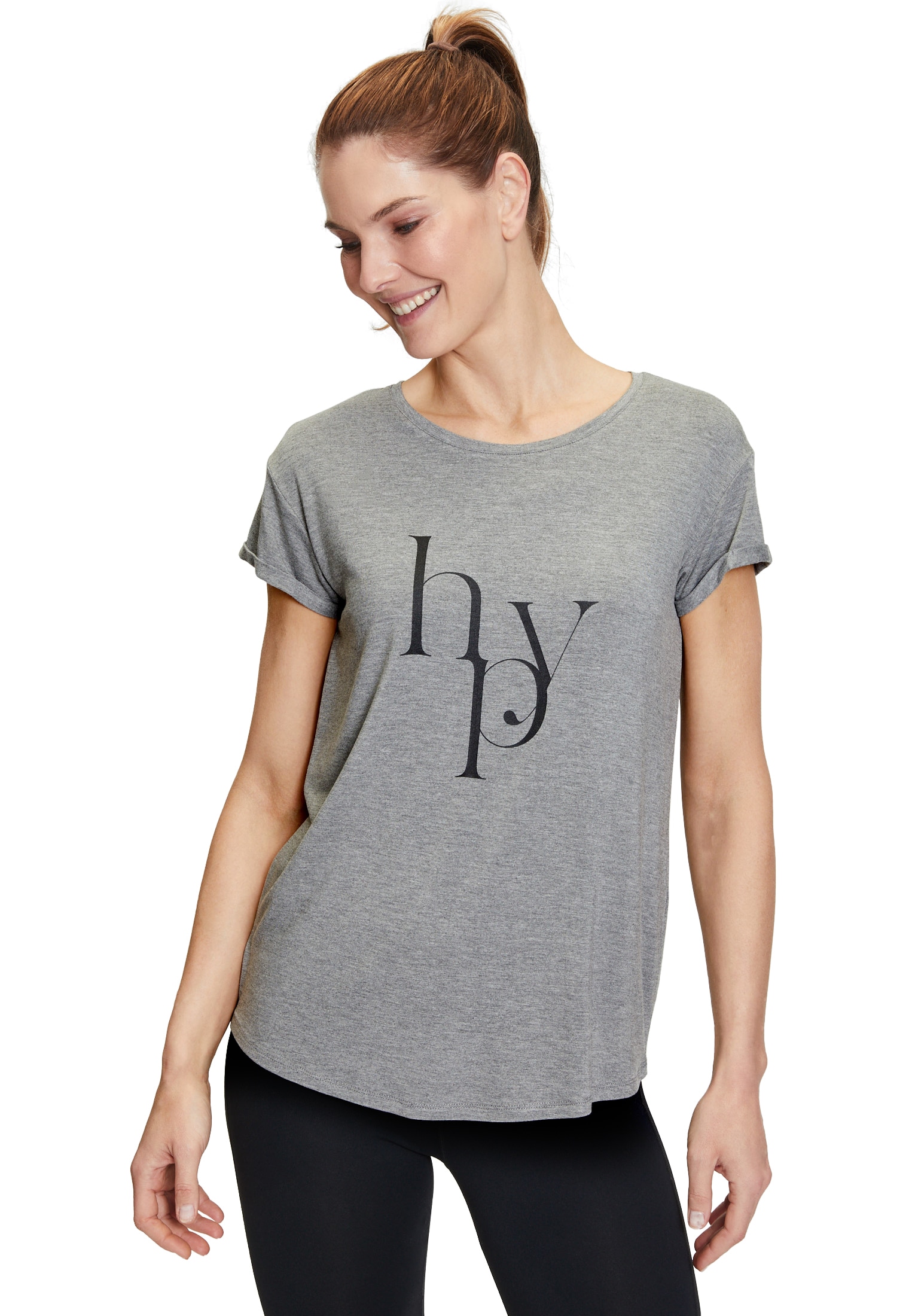 Betty Barclay Kurzarmshirt »Rundhals-Shirt mit Raffung«