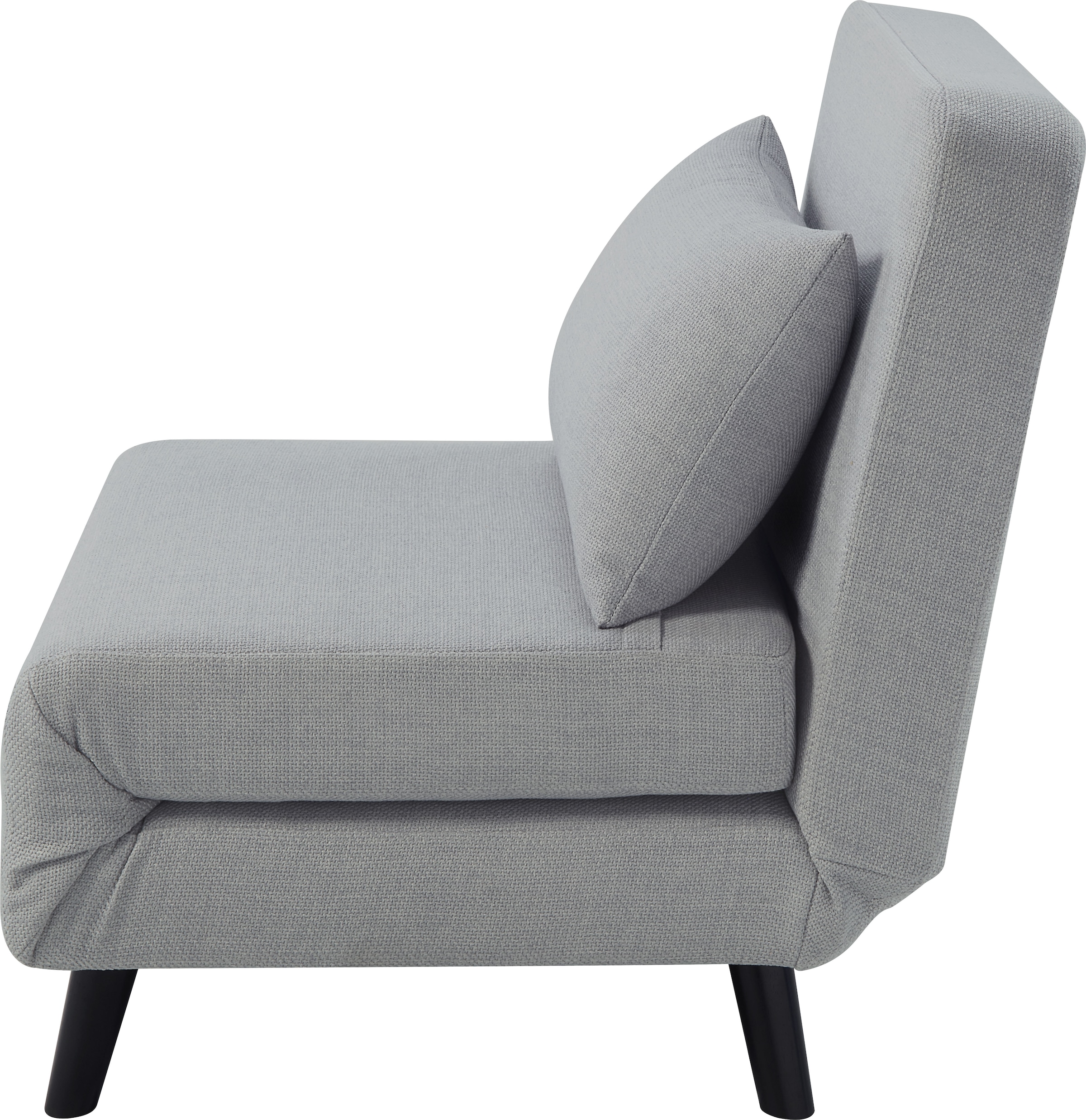 ATLANTIC home collection Sessel »Robby« inkl. Bettfunktion, mehrfach verstellbar, Strukturbezug