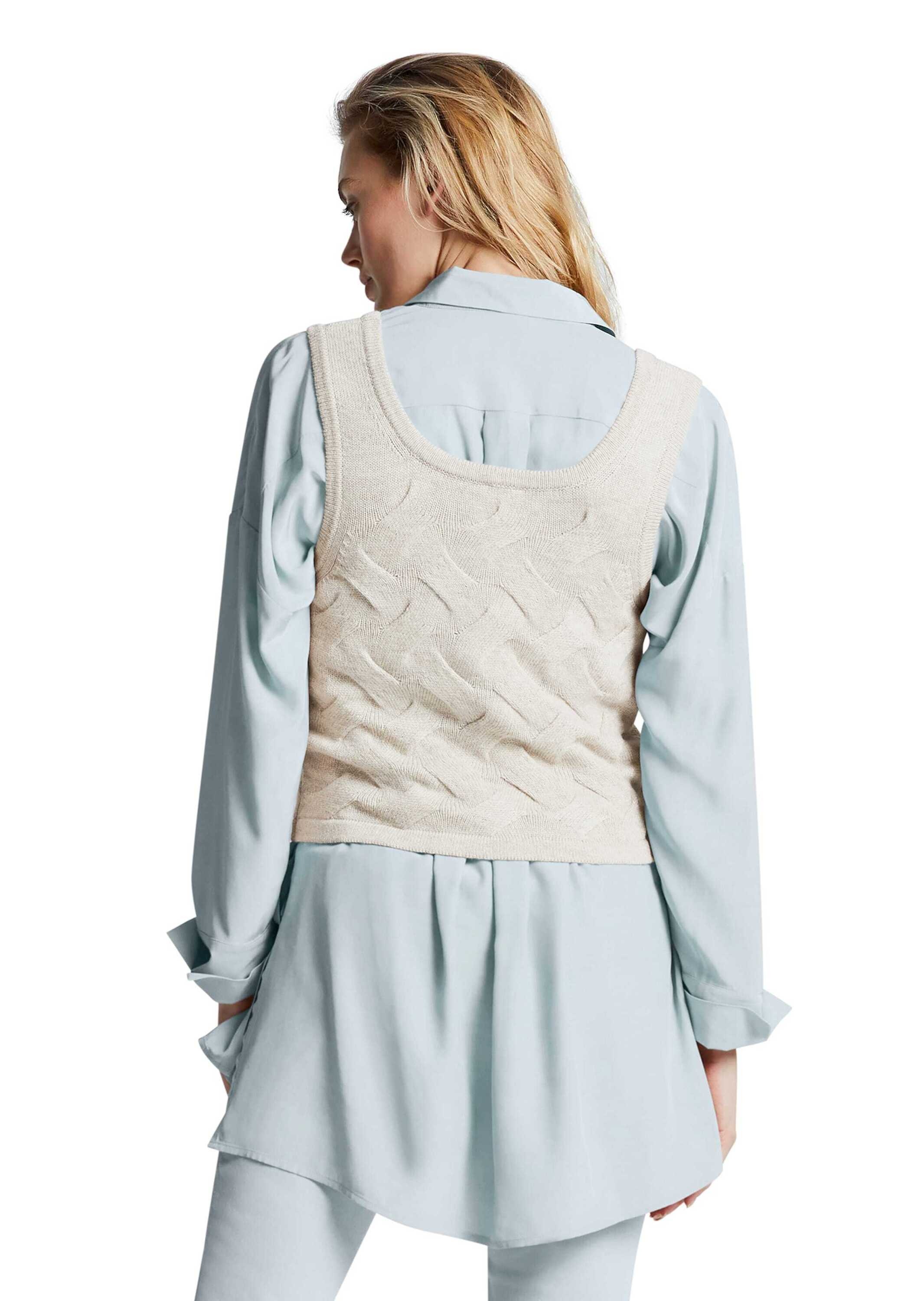 MADELEINE Longpullover »Stricktop Strickpullunder«