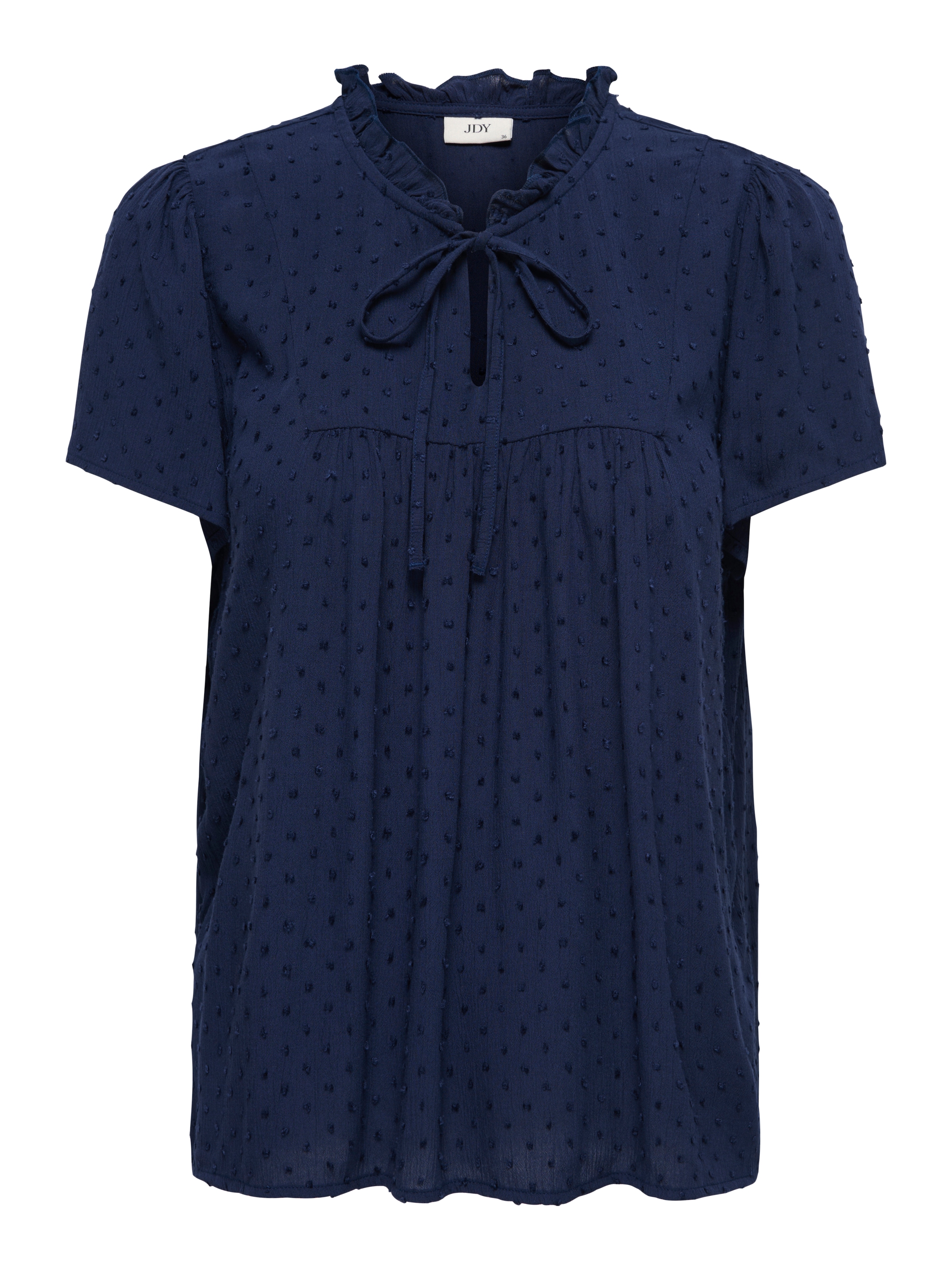 JDY Kurzarmbluse »JDYLIMA LIFE S/S TOP WVN NOOS« Viskose, loose fit