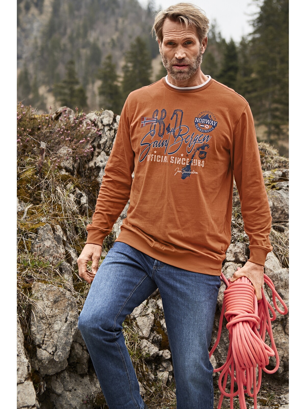 Jan Vanderstorm Sweatshirt »Sweatshirt ONTO«