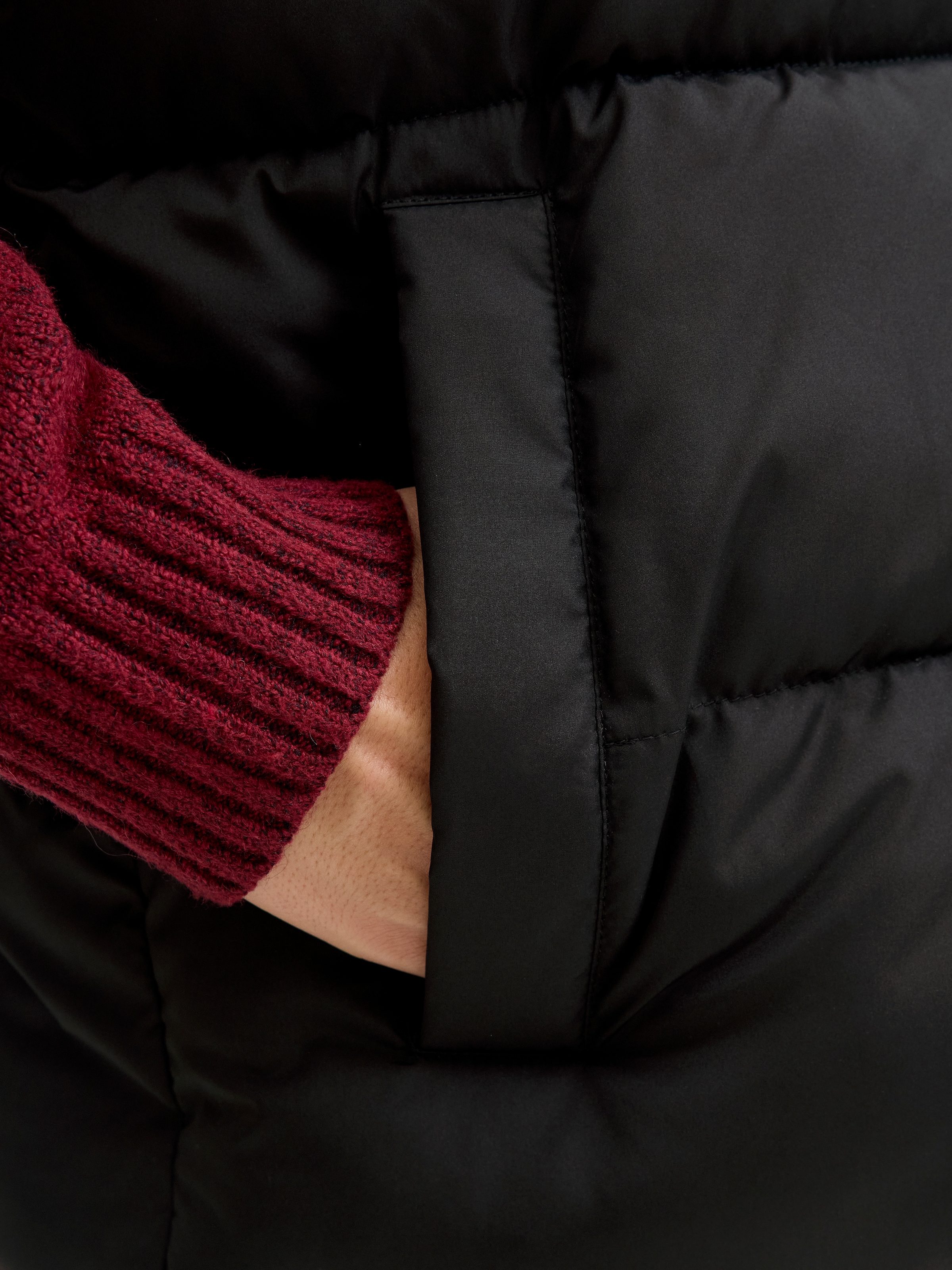 Jack & Jones Steppweste »JJMAZE BODYWARMER COLLAR«
