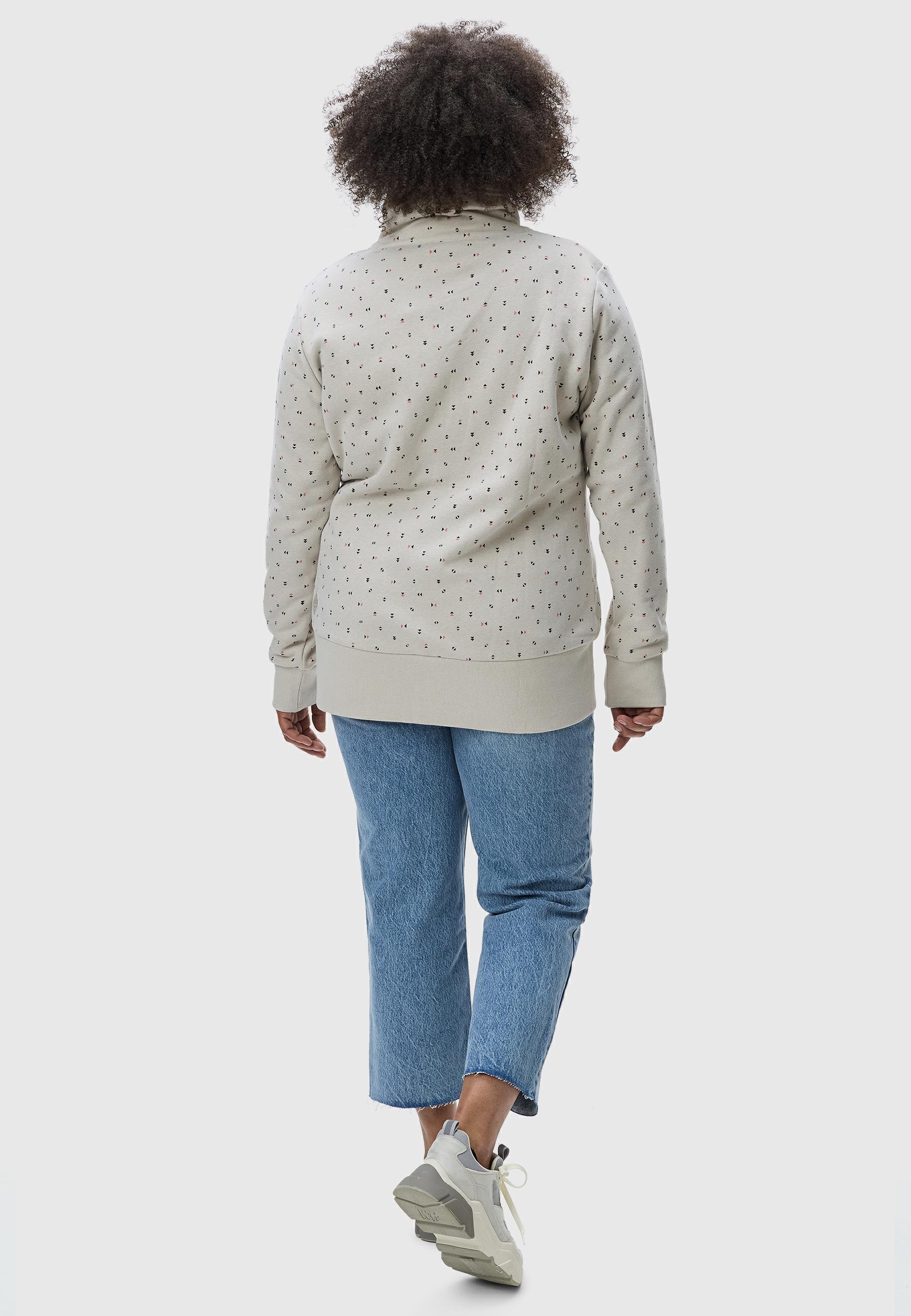 Ragwear Kapuzensweatjacke »Kapuzensweatjacke Rylie Print Zip Plus«