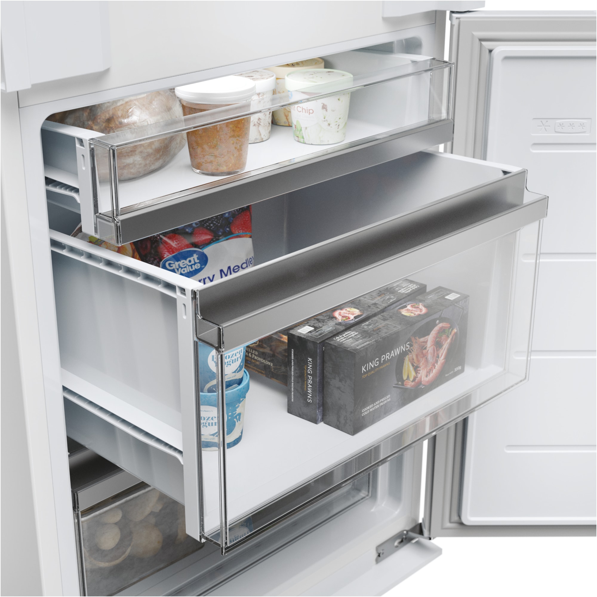 Haier Einbaukühlgefrierkombination Titanium Series 6 »HBW7518BT« 177,2 cm hoch 54 cm breit mit Daylight-System