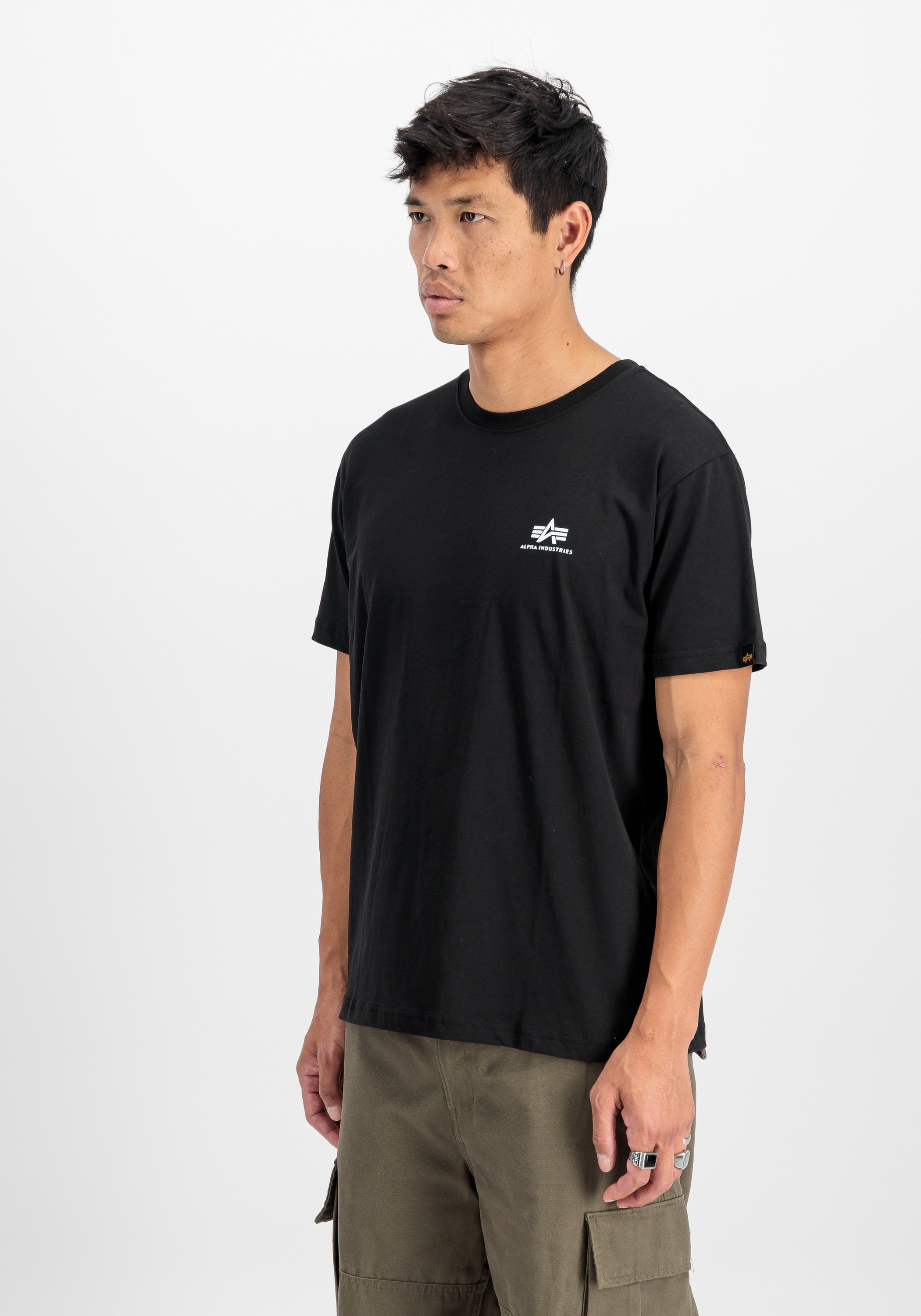 Alpha Industries T-Shirt »Alpha Industries Men - T-Shirts Basic T-Shirt SL 2 Pack«