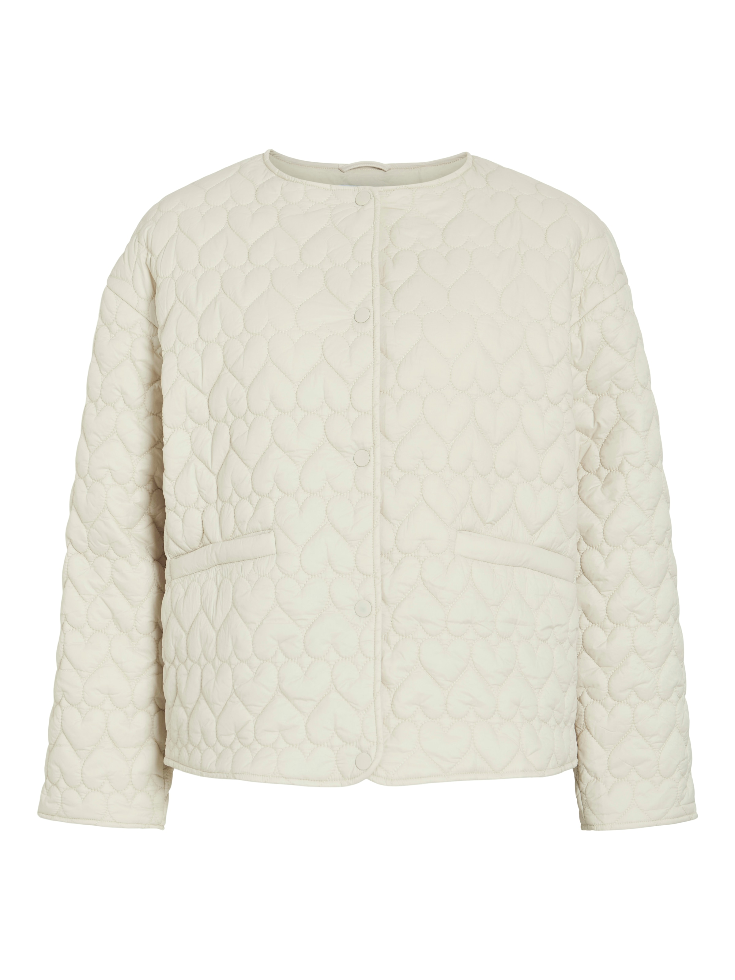 Vila Steppjacke »VISILLA L/S QUILTED JACKET«, ohne Kapuze