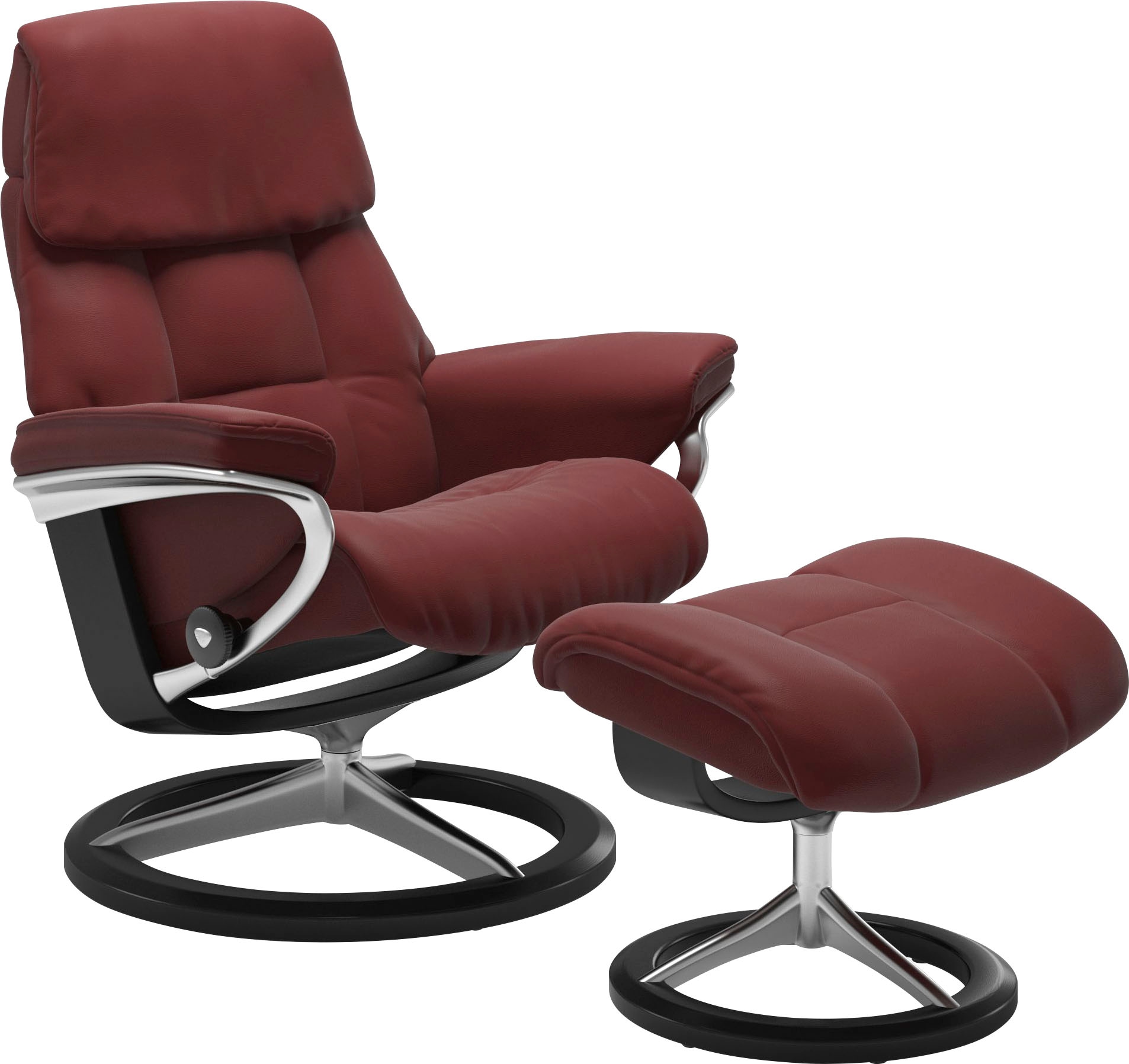 Stressless® Relaxsessel »Ruby«, mit Signature Base, Größe S, Gestell Eiche, Wenge, Braun & Schwarz