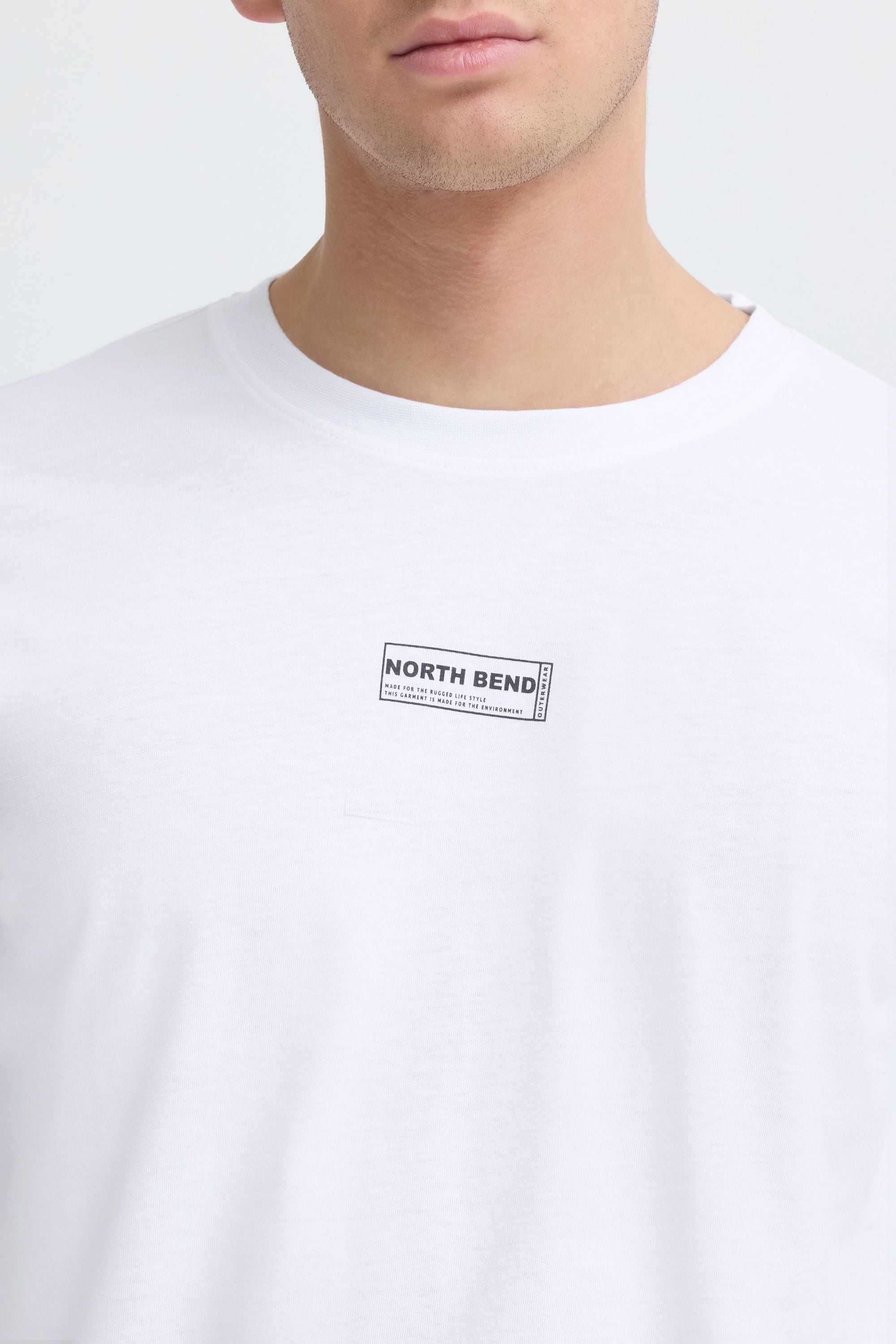 North Bend Rundhalsshirt »Rundhalsshirt NBKunt«