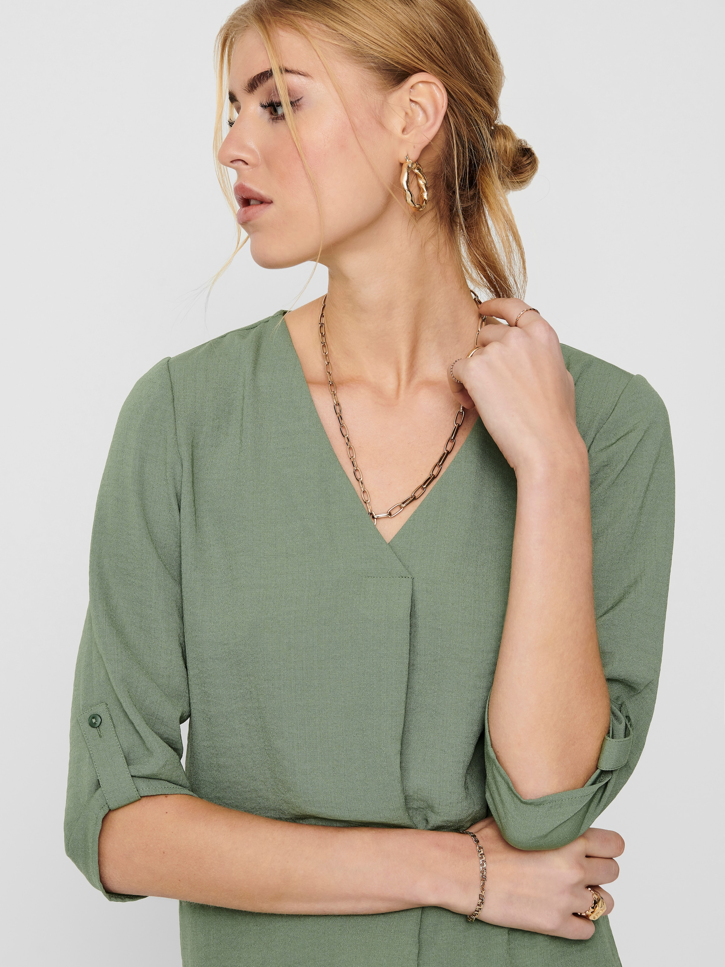 JDY Shirtbluse »JDYDIVYA LIFE 3/4 TOP WVN NOOS«