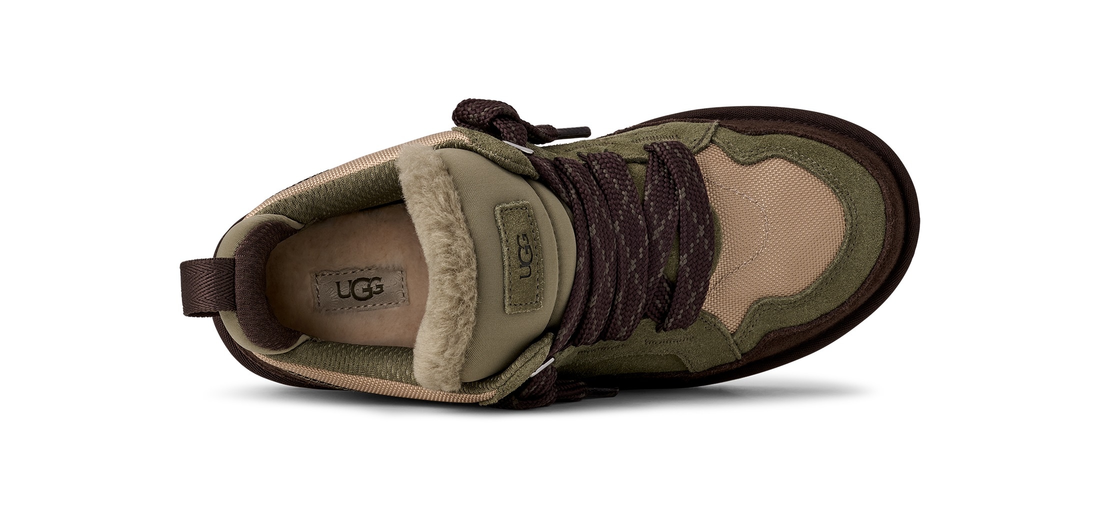 UGG Plateausneaker »LOWMEL«  Halbschuh, Schnürschuh mit gepolstertem Schaftrand