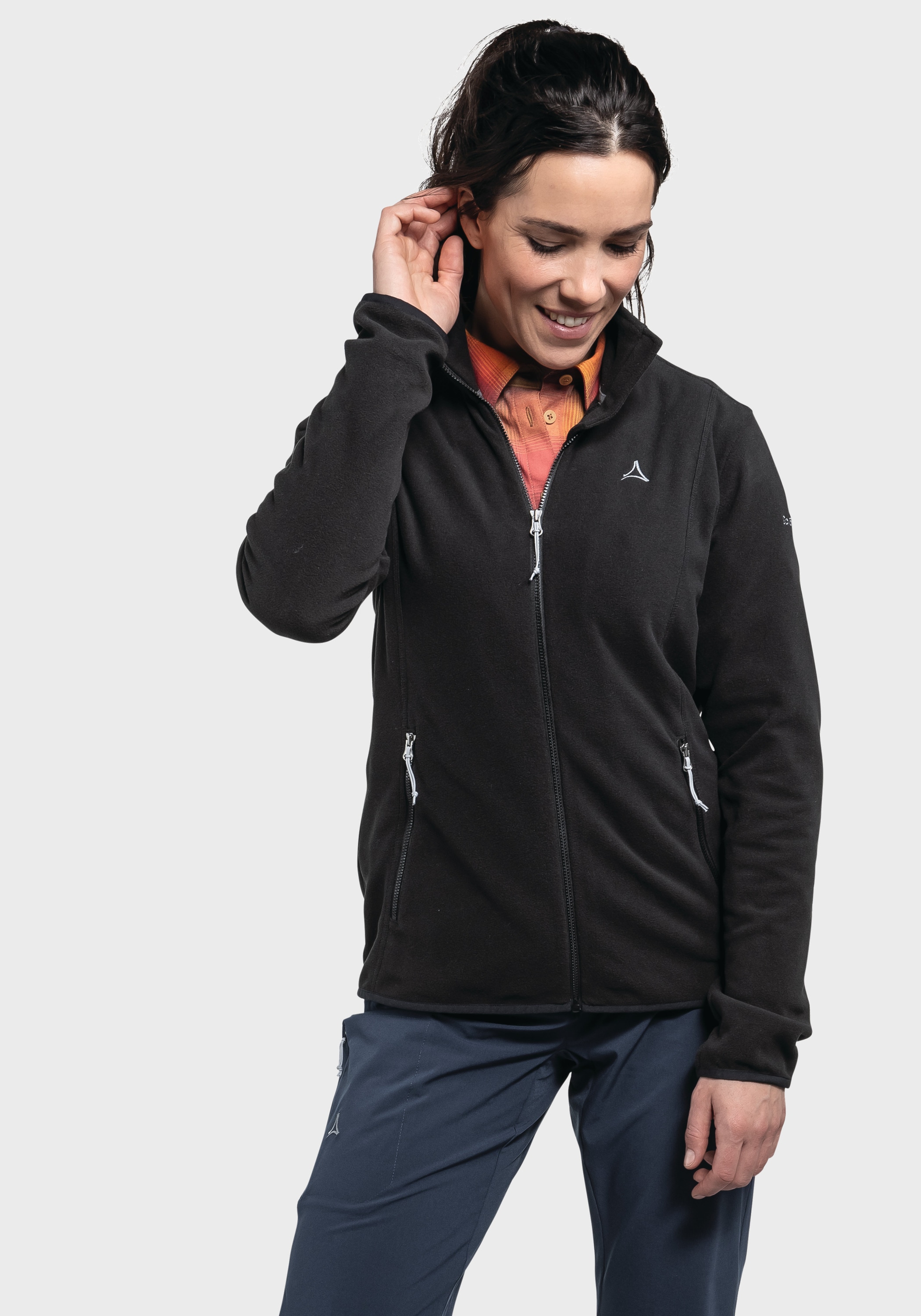 Schöffel Fleecejacke »Hiking Fleece Jk Style Ash WMS«, ohne Kapuze