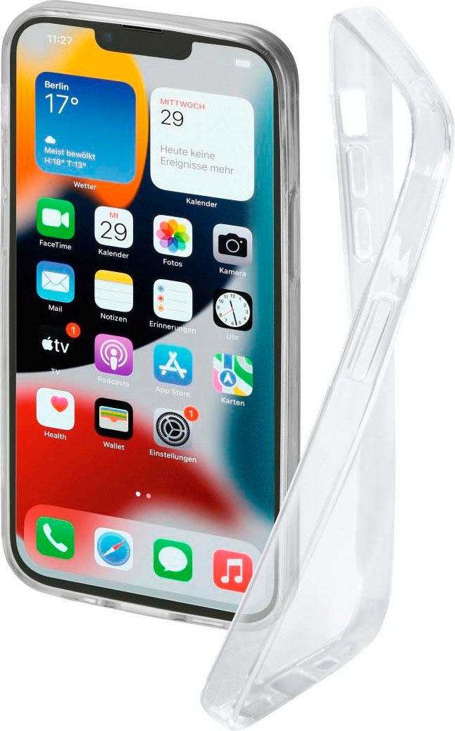 Smartphone-Hülle »Cover "Crystal Clear" für Apple iPhone 13 Pro Max, Transparent«