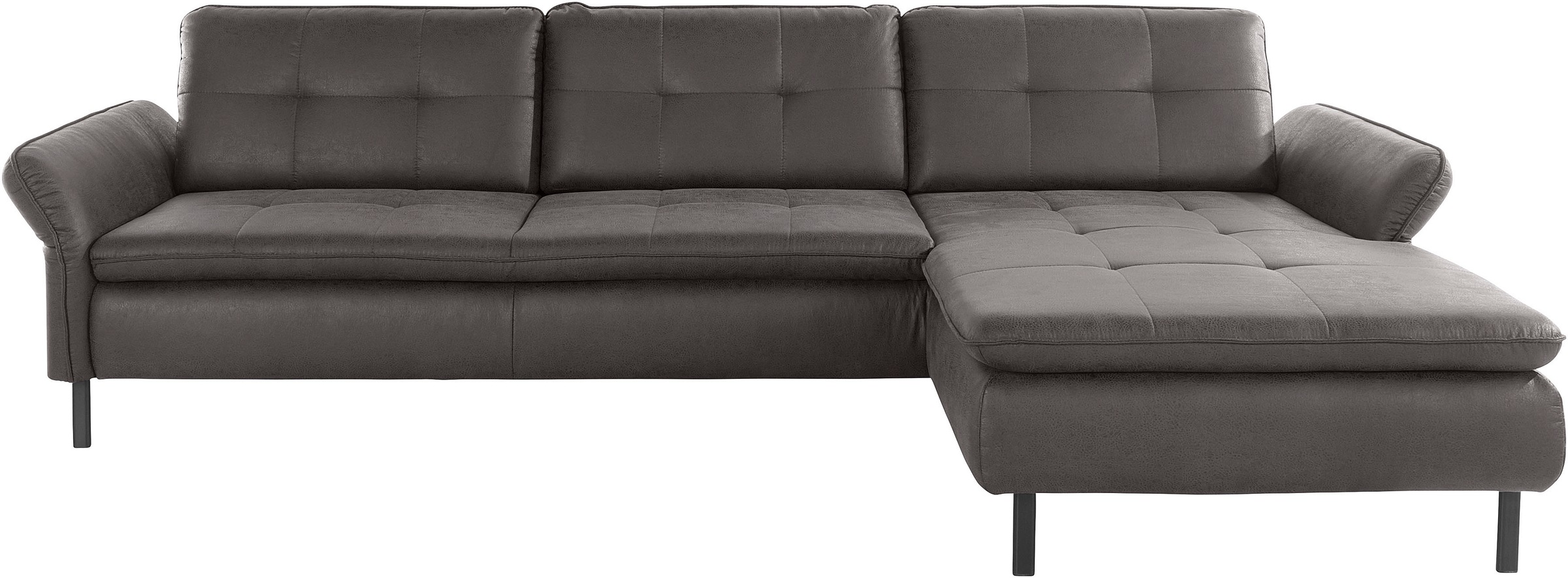 INOSIGN Ecksofa »Birkholm L-Form«, Armlehnverstellung, auch in Easy Clean Bezug - mit Wasser zu reinigen