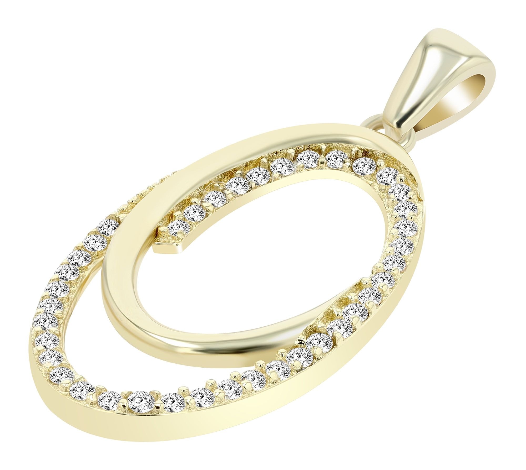 Adelia´s Kettenanhänger »Damen Anhänger aus 333 Gold mit Zirkonia«