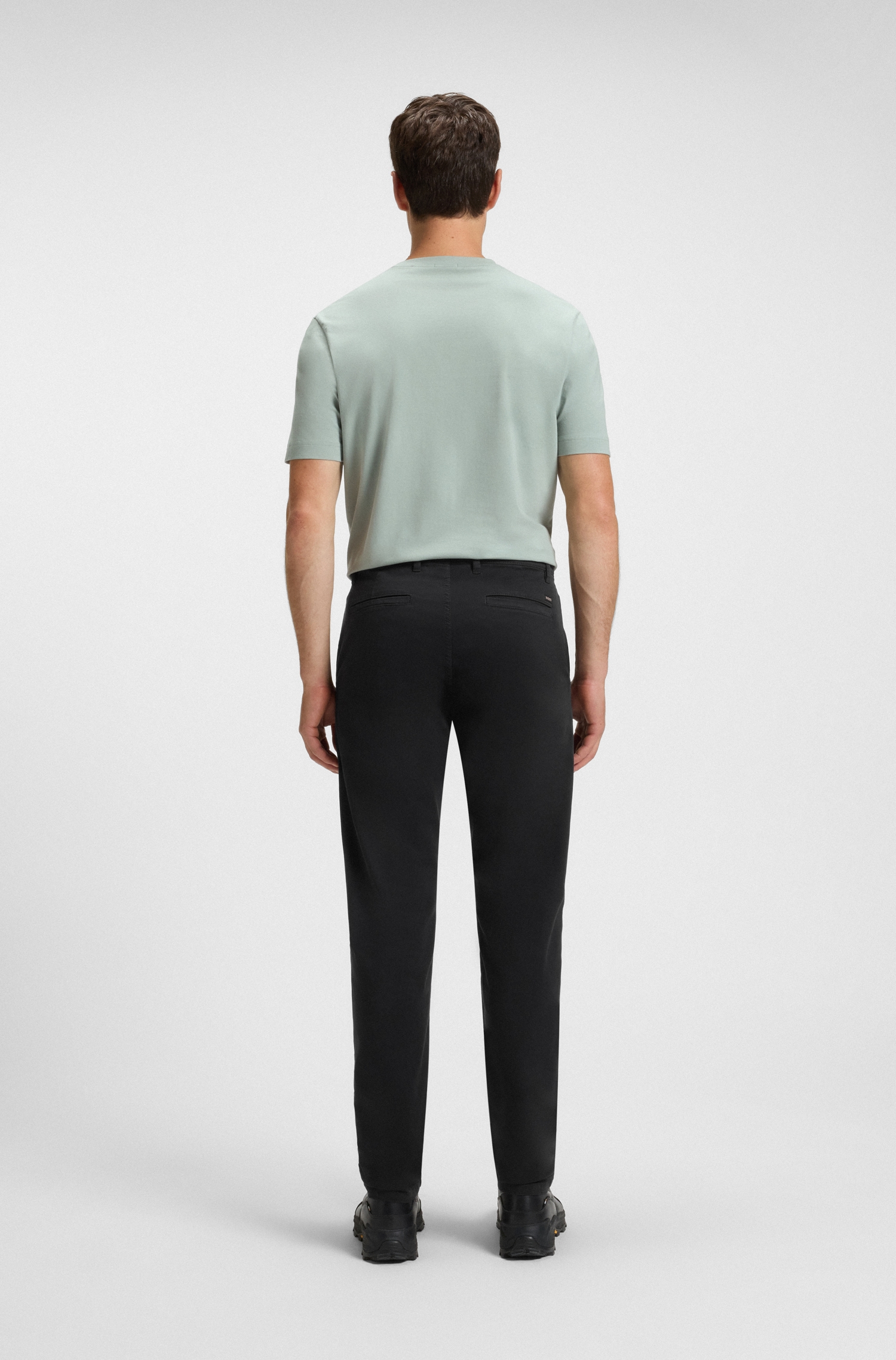 BOSS ORANGE Chinohose »tapered«, mit BOSS Logo hinten