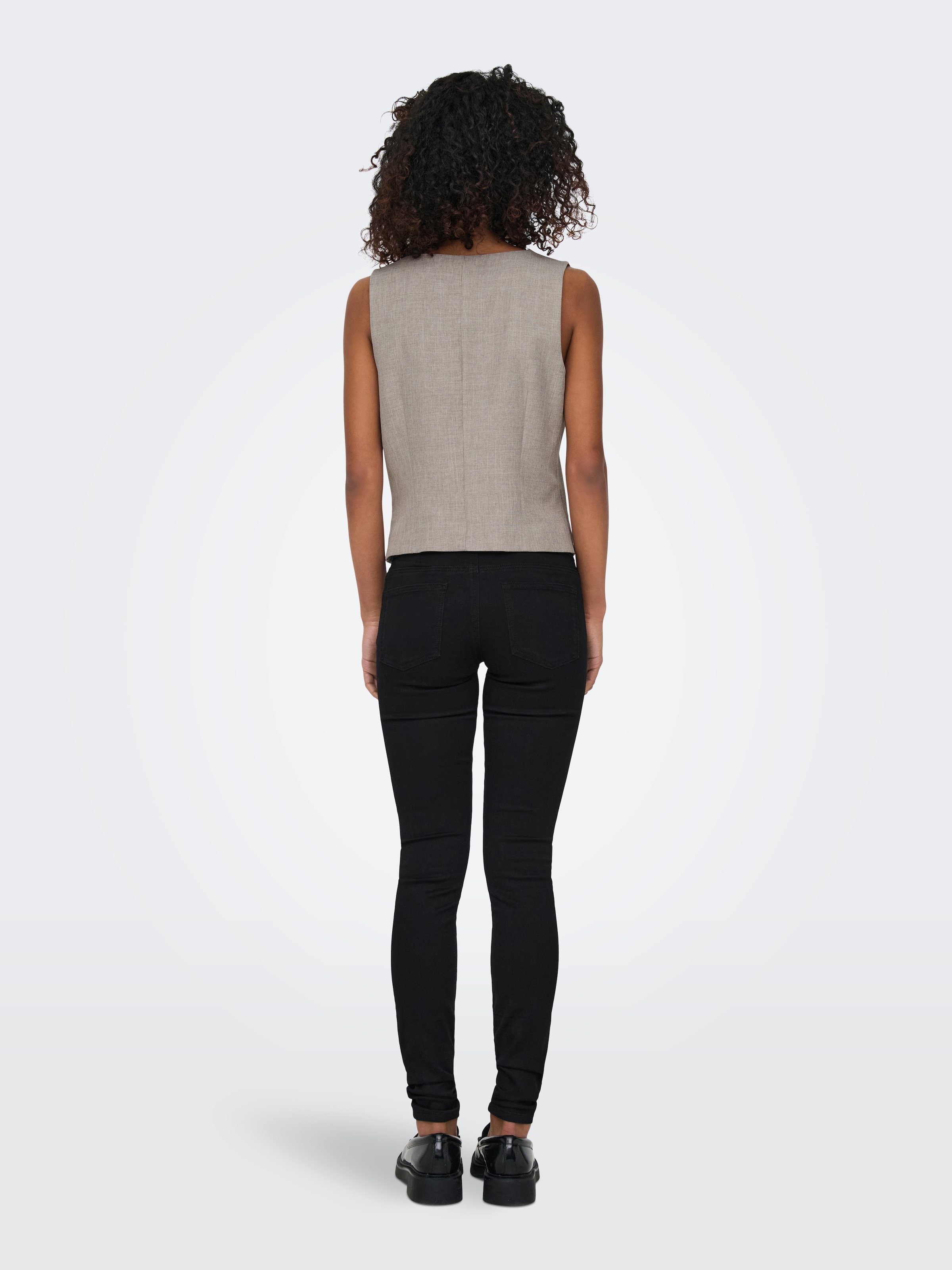 ONLY Anzugweste »ONLLINDA S/L MEL FIT WAISTCOAT TLR NOOS« mit Knopfleiste