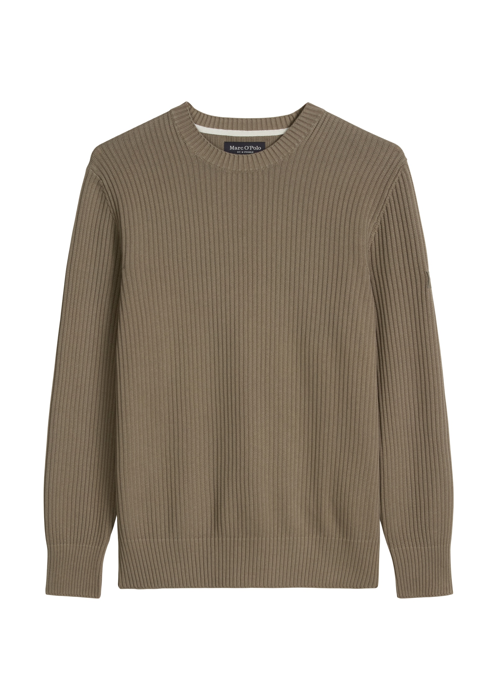 Marc O'Polo Rundhalspullover mit modischer Struktur
