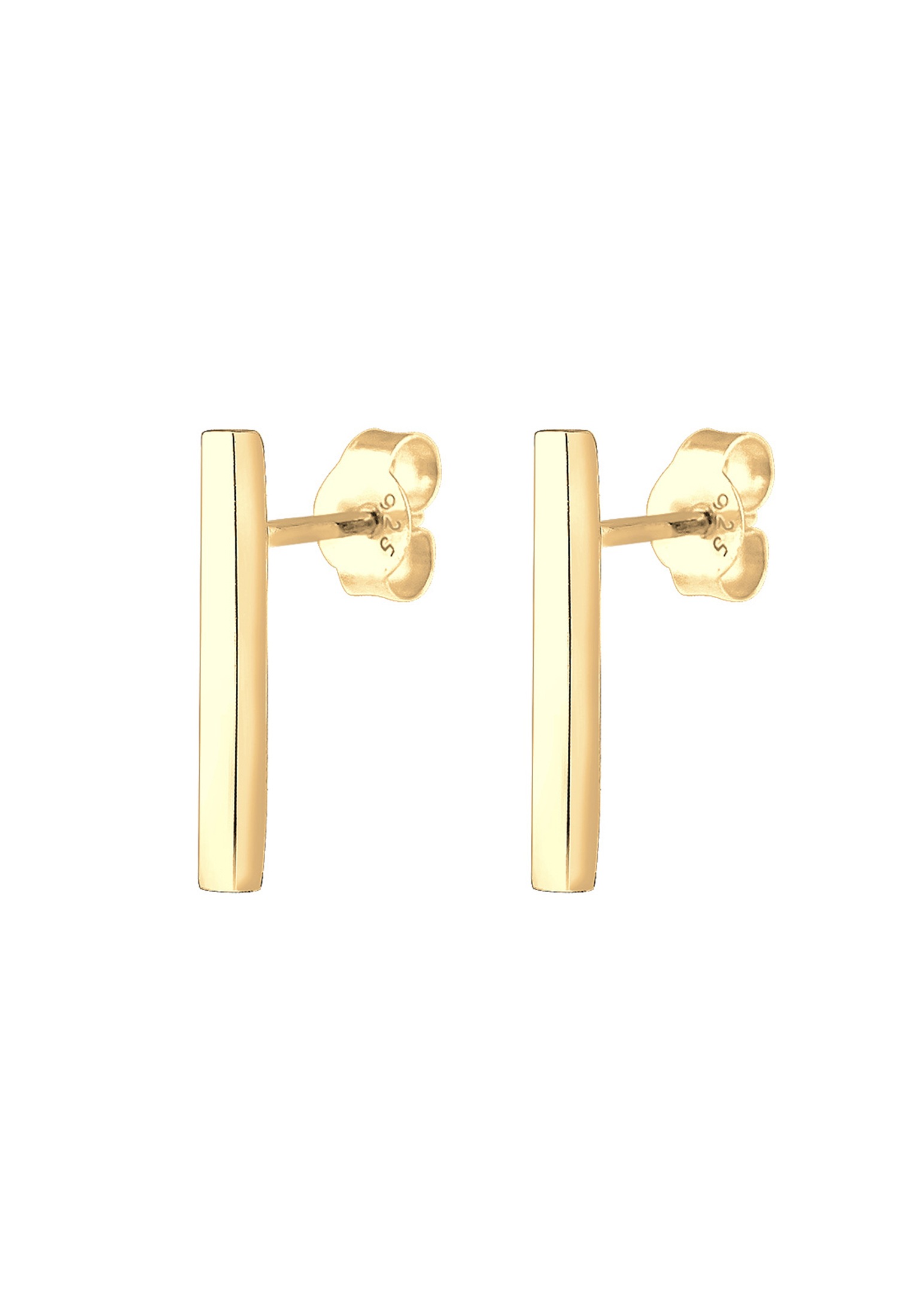 Elli Paar Ohrstecker »Ohrringe Stab Geo Minimal Trend 925 Silber«