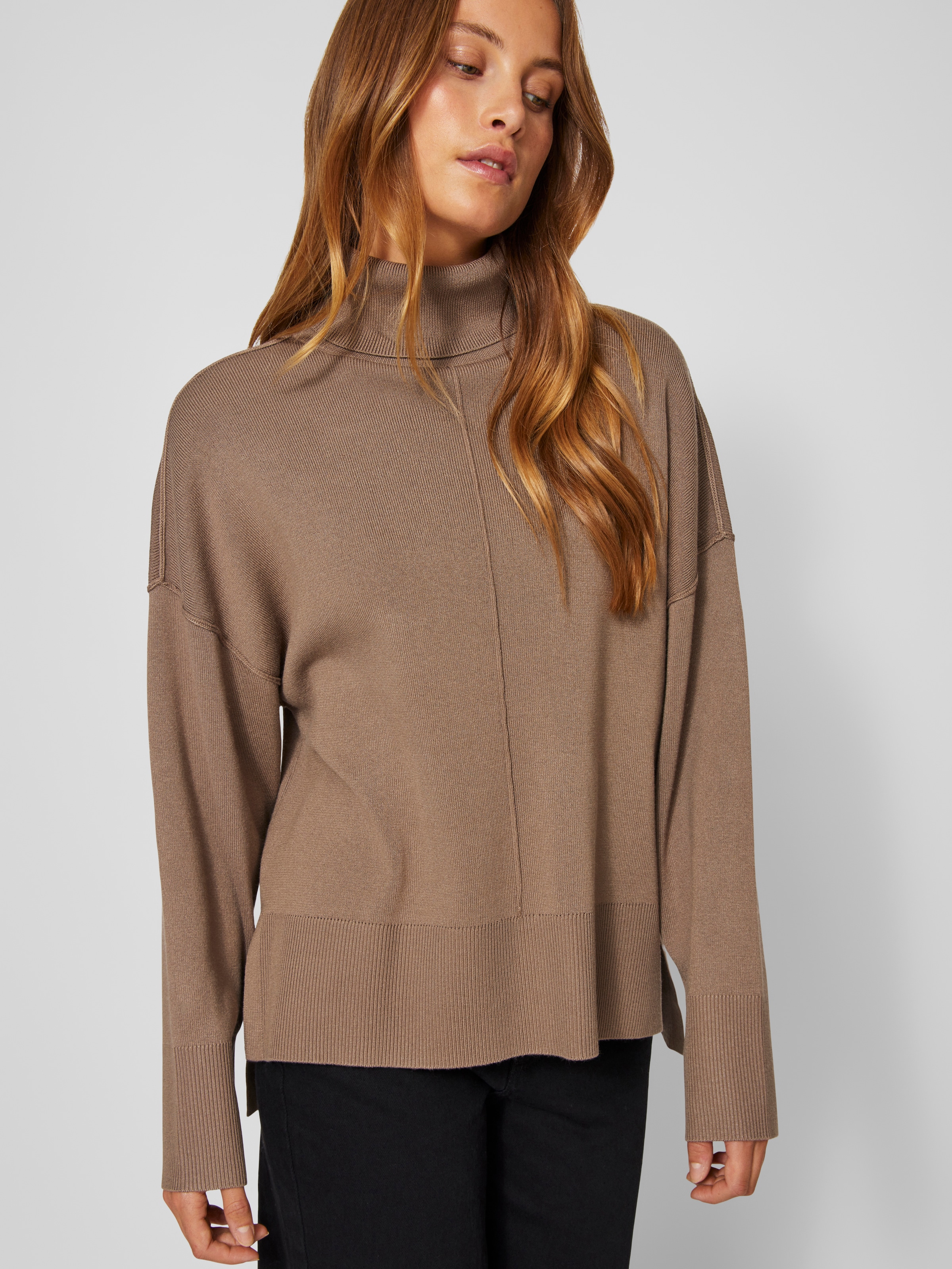 Vila Rollkragenpullover »VIOSTRIA ROLLNECK L/S KNIT TOP-NOOS«