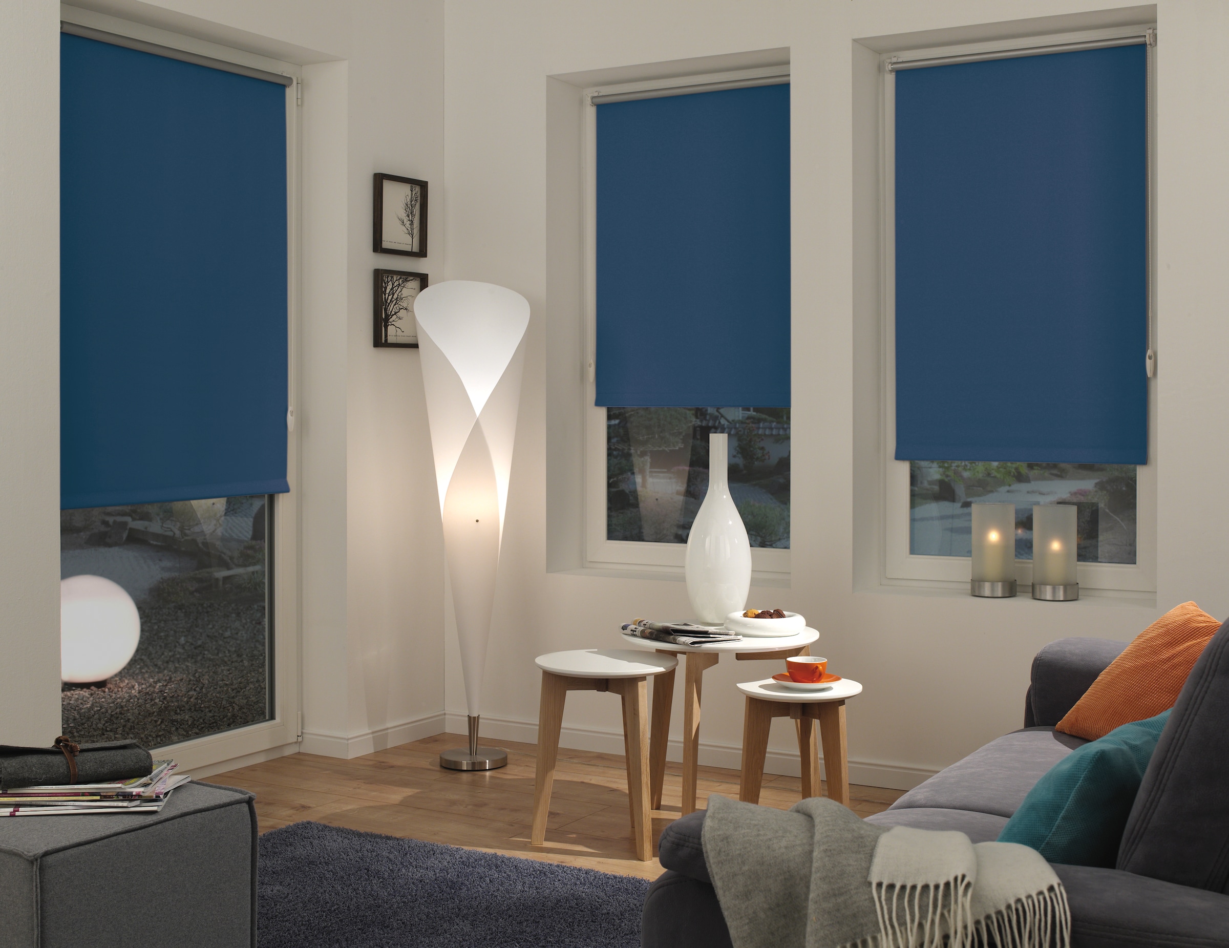 GARDINIA Seitenzugrollo »EASYFIX Rollo Thermo ENERGIESPAREND«, verdunkelnd, energiesparend-Sichtschutz, mit Bohren/ohne Bohren, freihängend, abdunkelnd mit Thermobeschichtung
