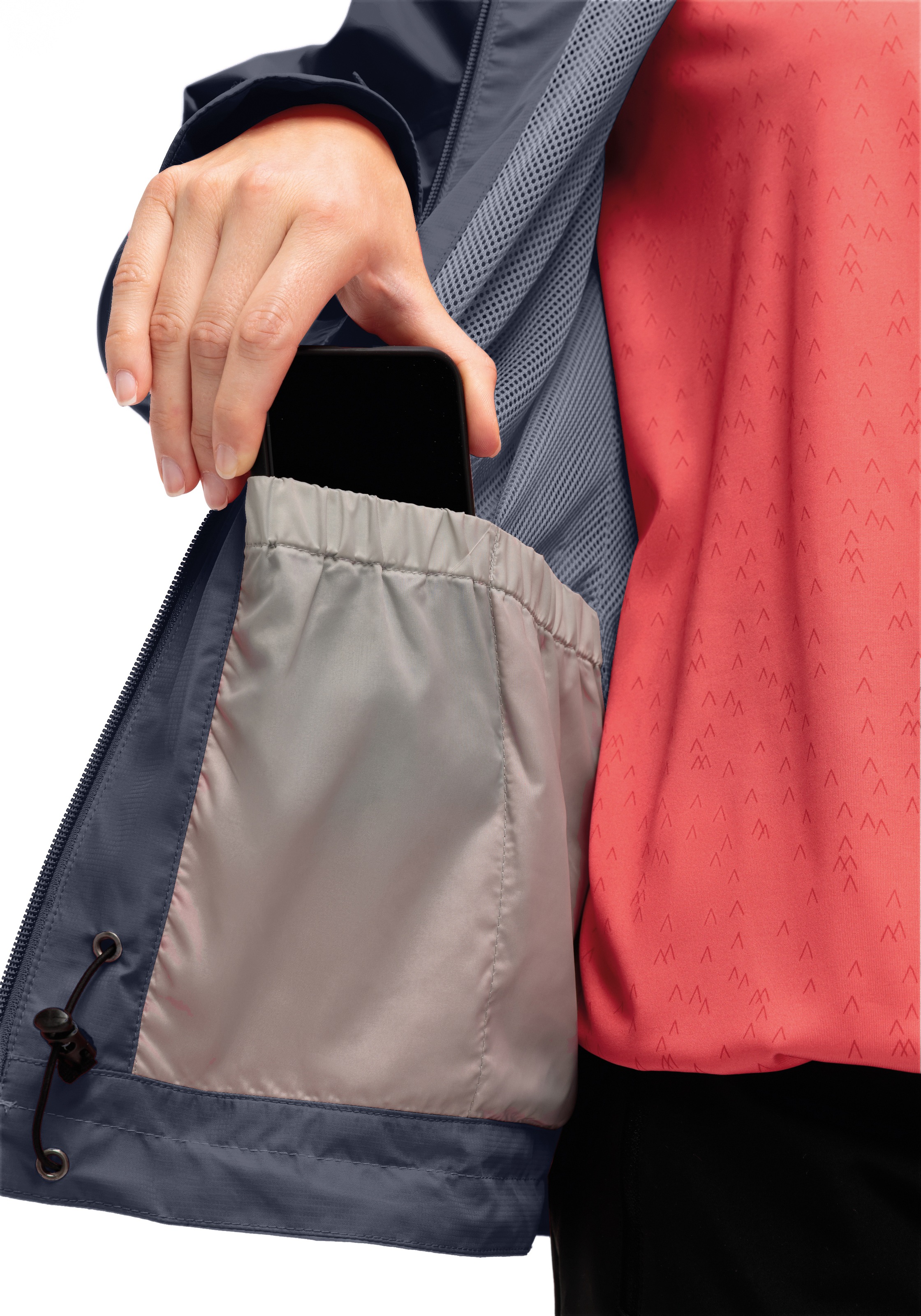 Maier Sports Regenjacke »Brocken W« Damen Jacke wasserdicht, moderner Windbreaker, Outdoorjacke, Reg. Fit